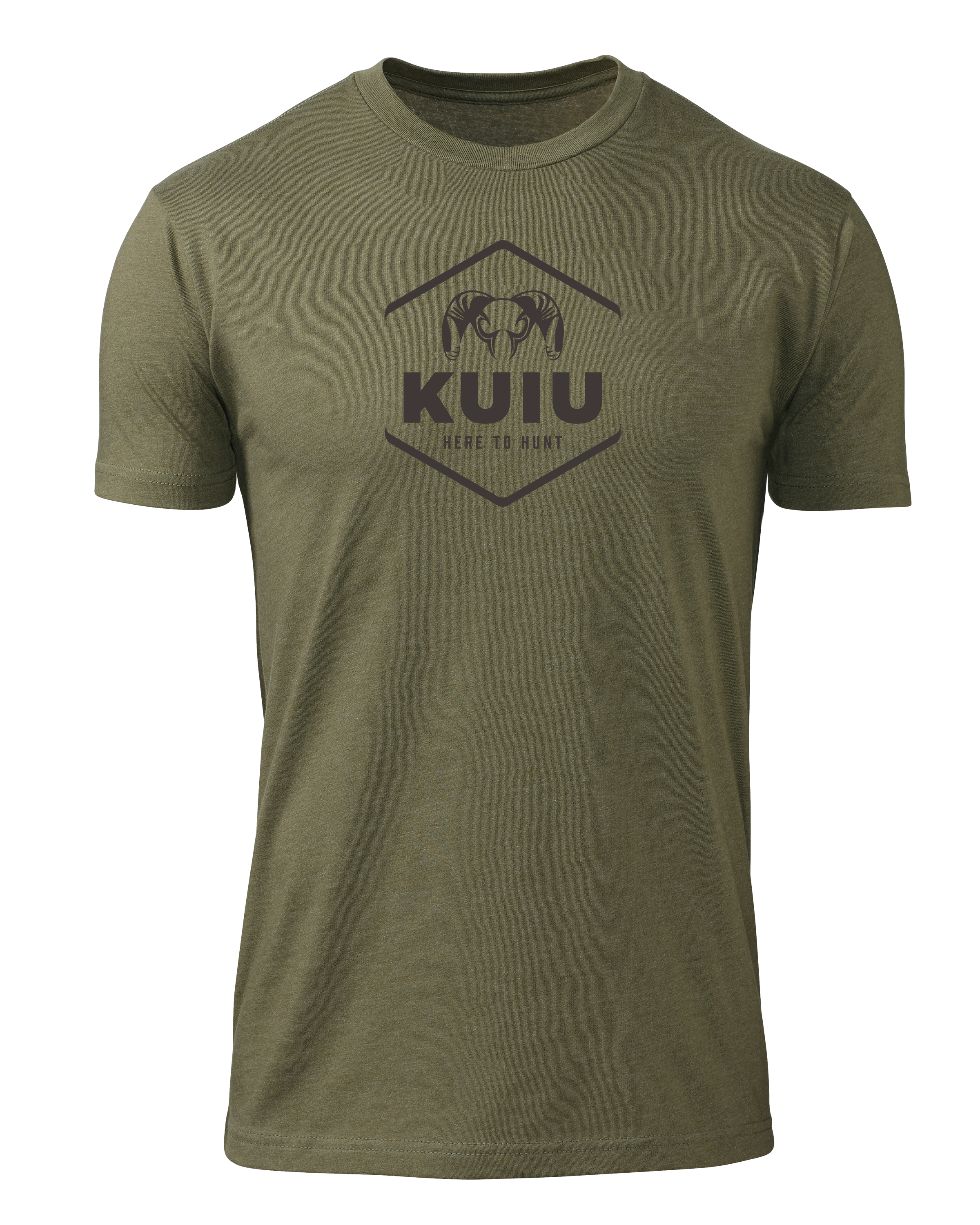KUIU Stacked Here to Hunt T-Shirt | Military Green