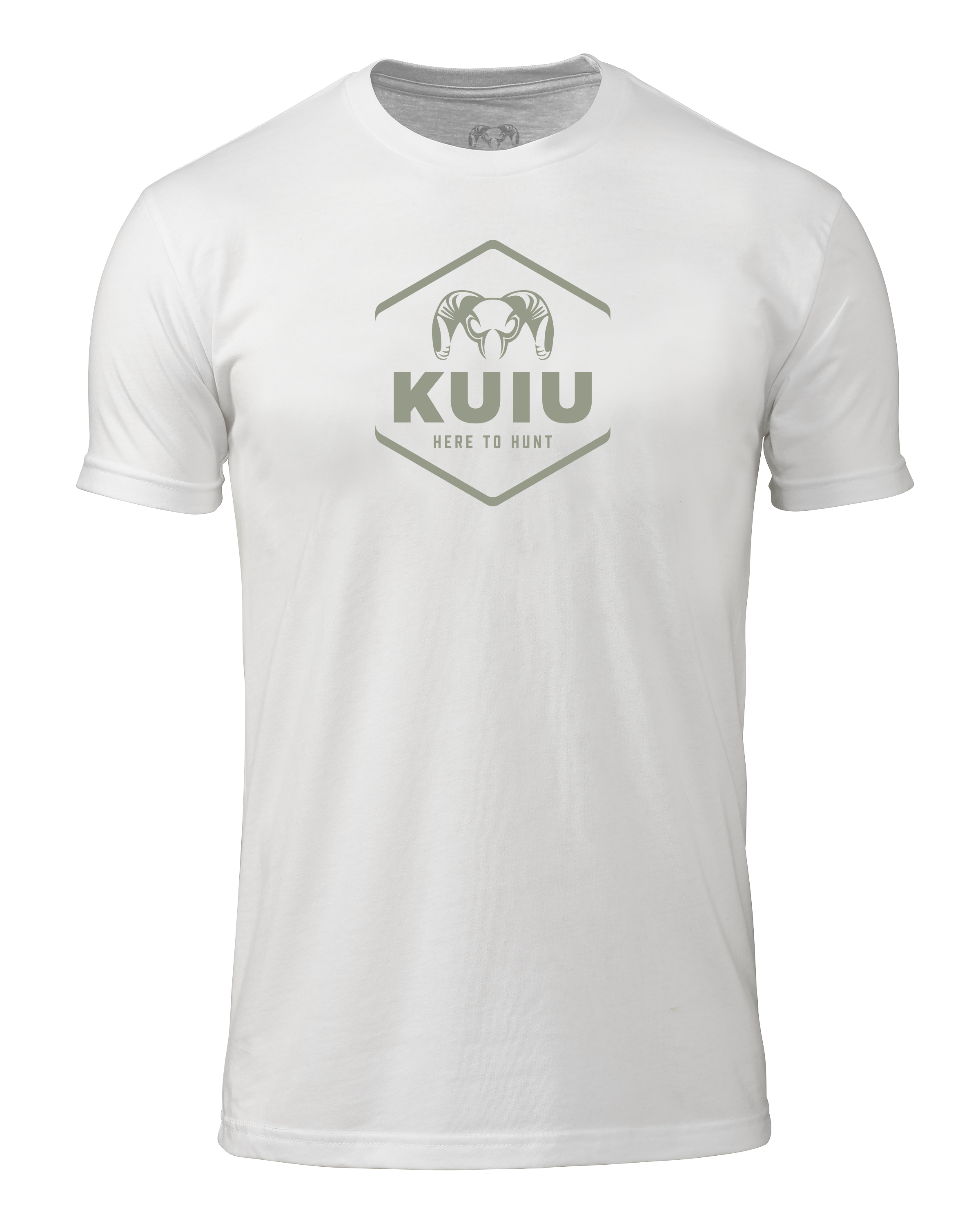 KUIU Stacked Here to Hunt T-Shirt | White