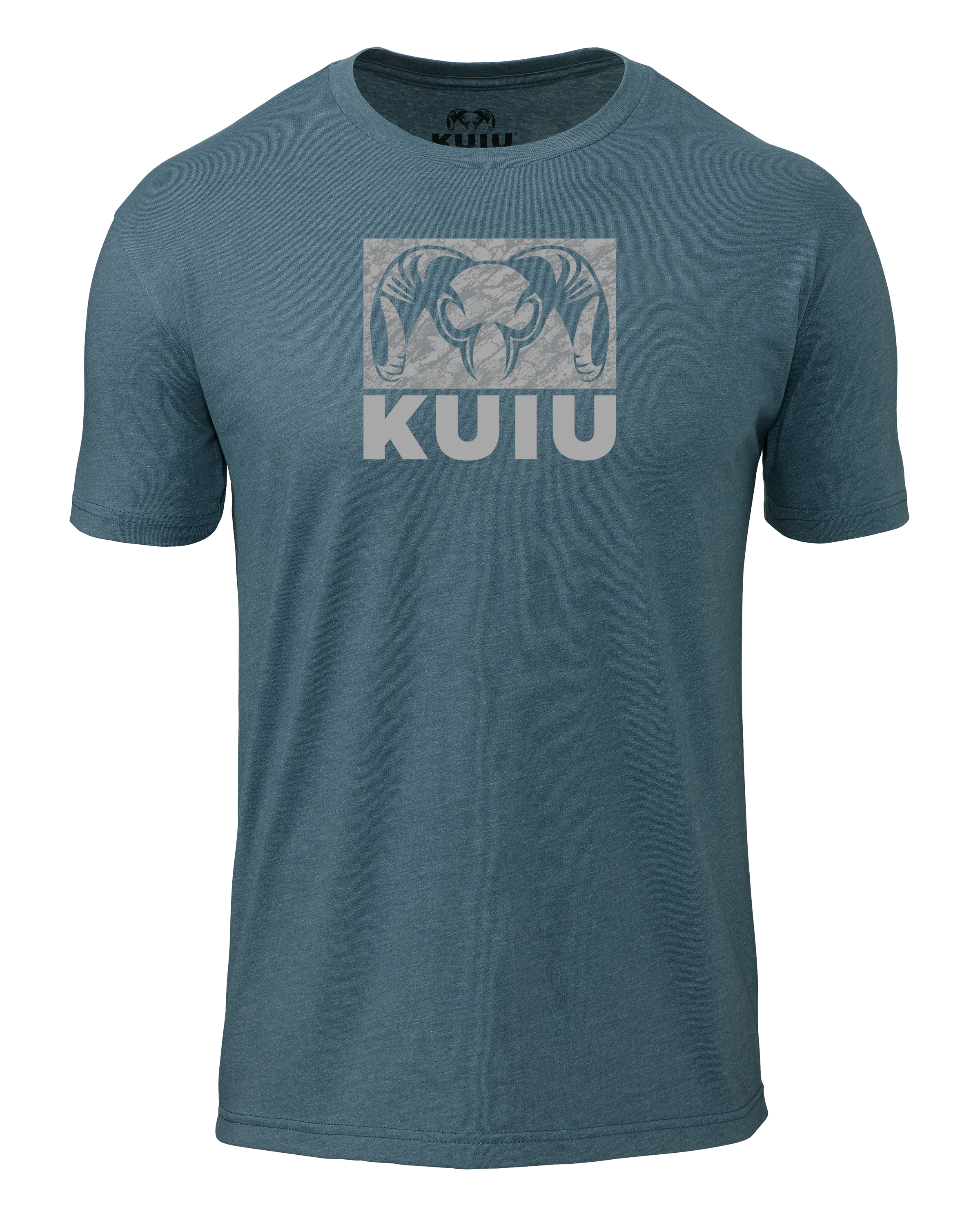 KUIU Gritstone Logo T-Shirt | Indigo