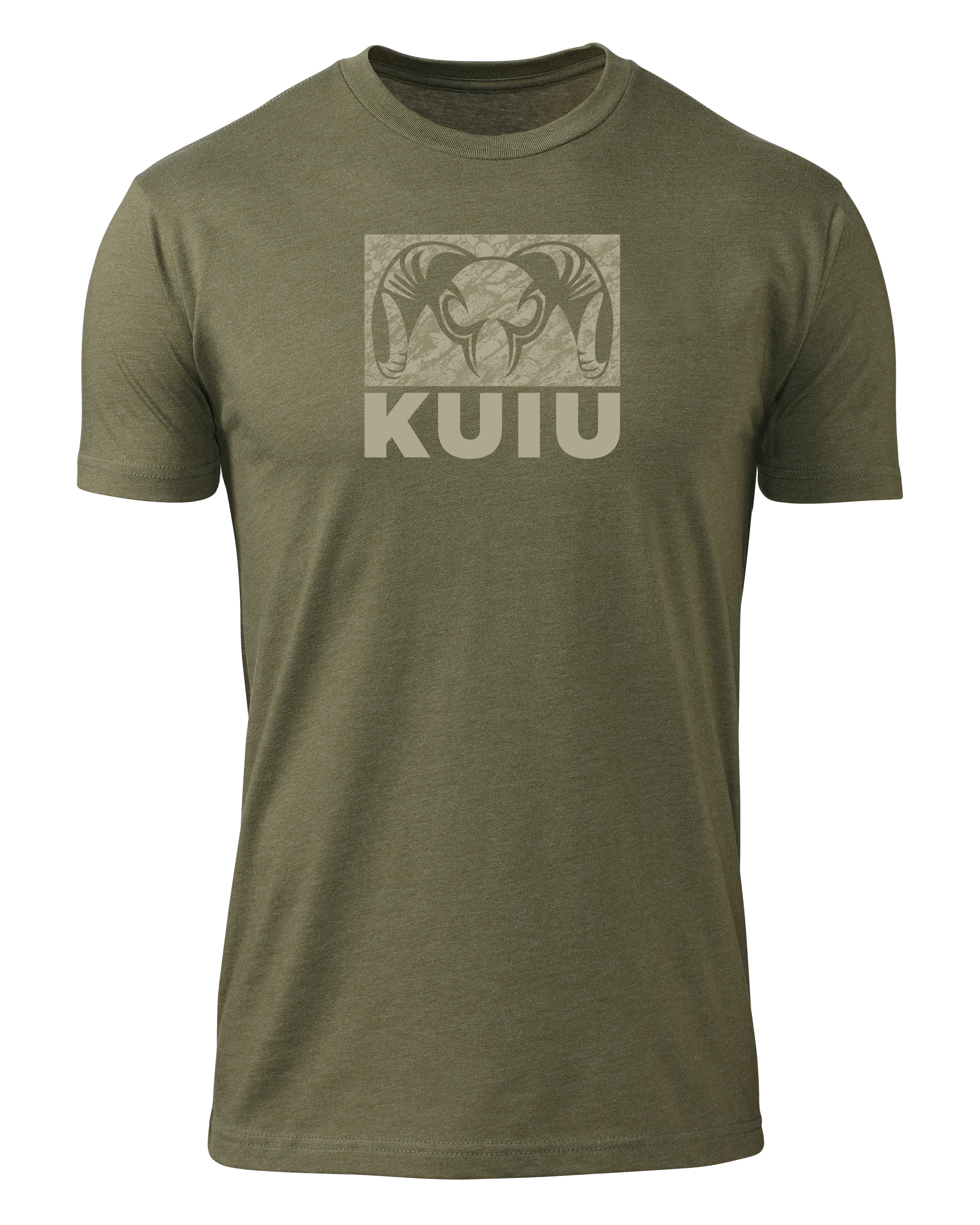 KUIU Gritstone Logo T-Shirt | Military Green