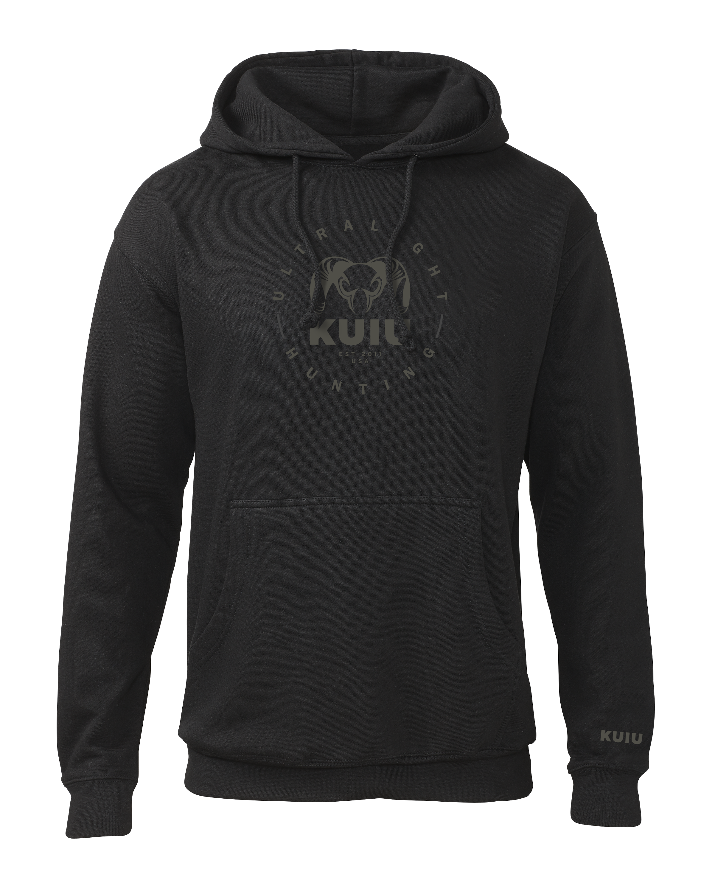 KUIU Ultralight Hunting Circle Hoodie | Black