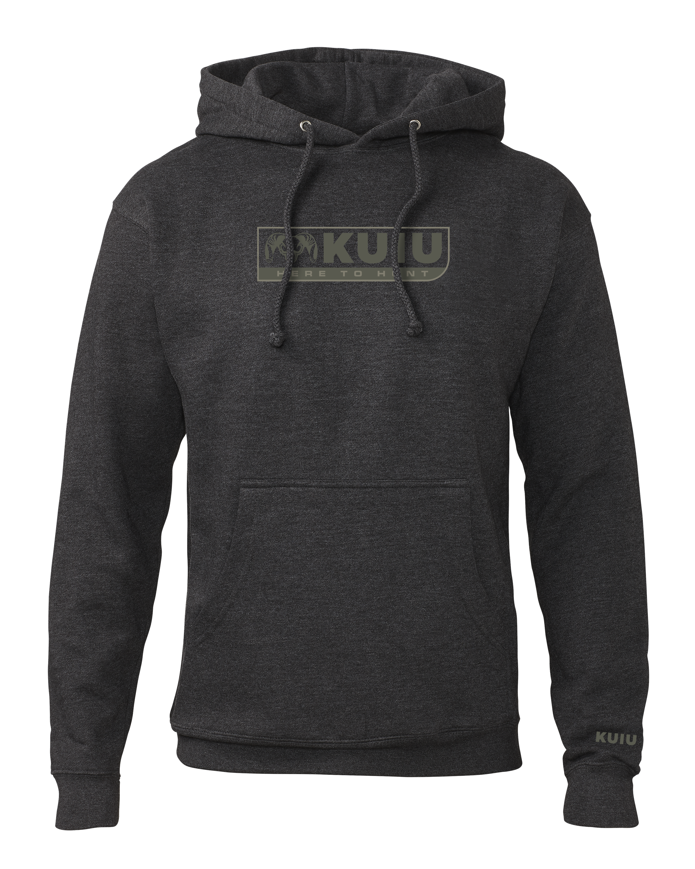 KUIU Here to Hunt Hoodie | Charcoal