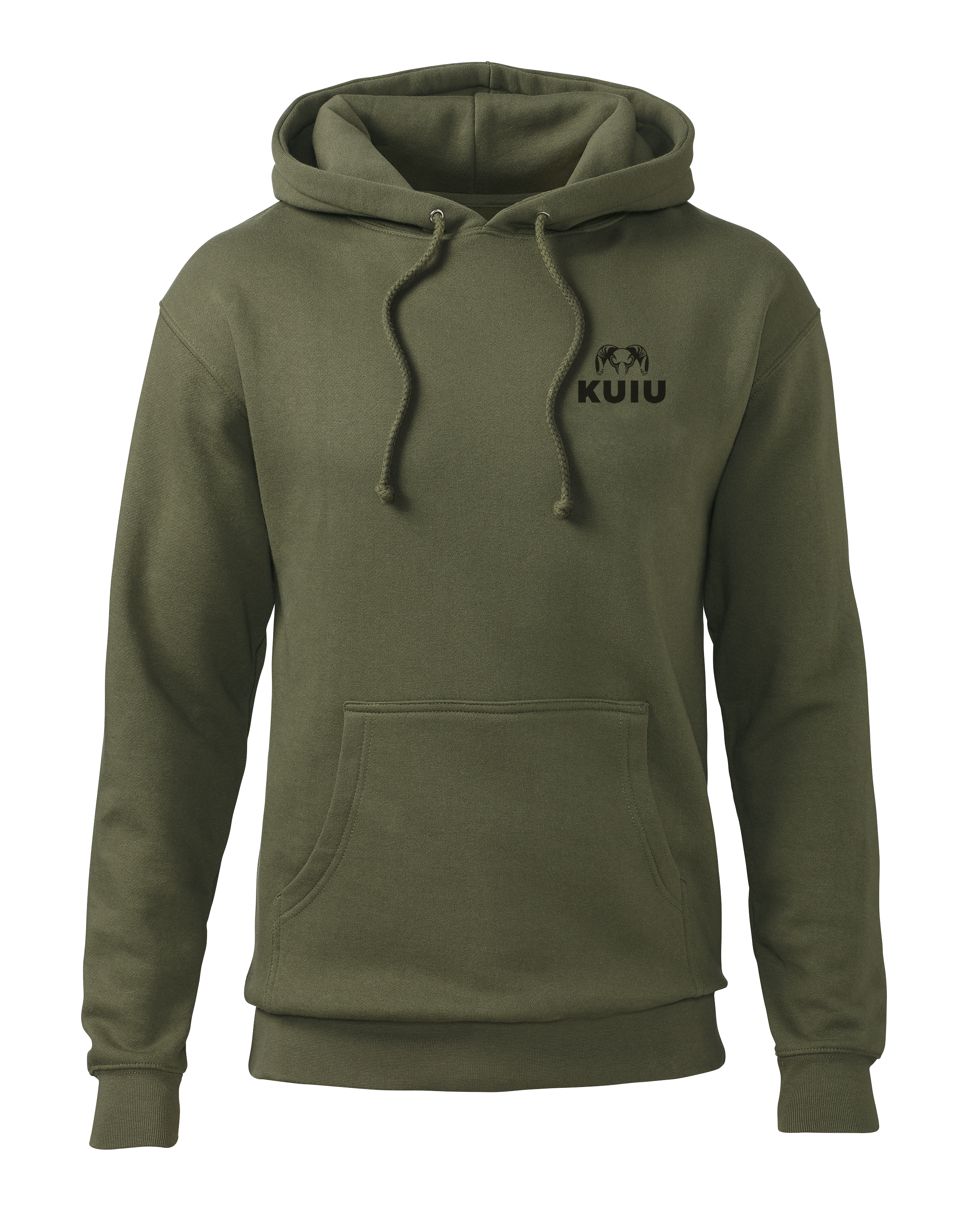 Alternative view of KUIU Topo Back Logo Hoodie | Army