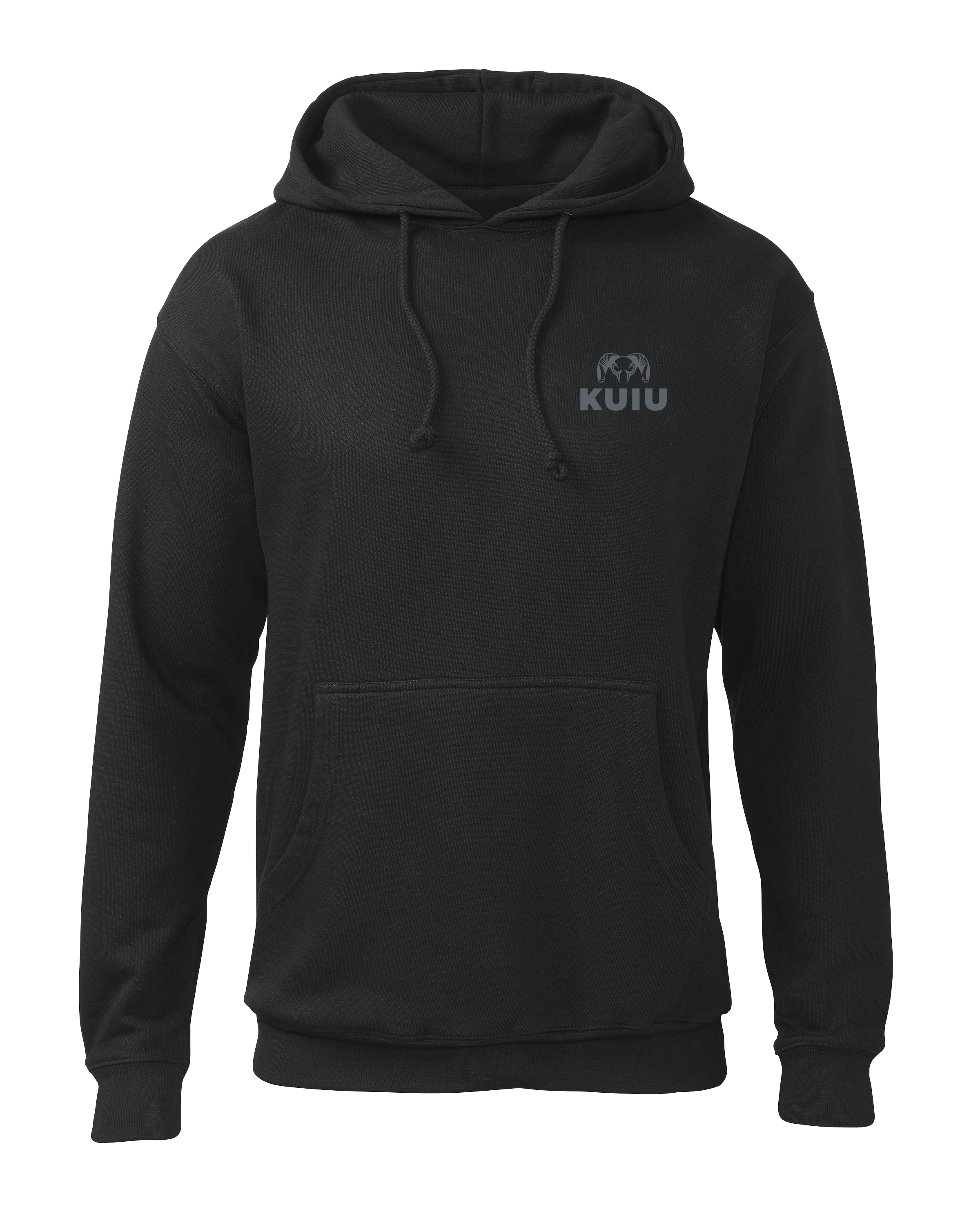 Alternative view of KUIU Topo Back Logo Hoodie | Black