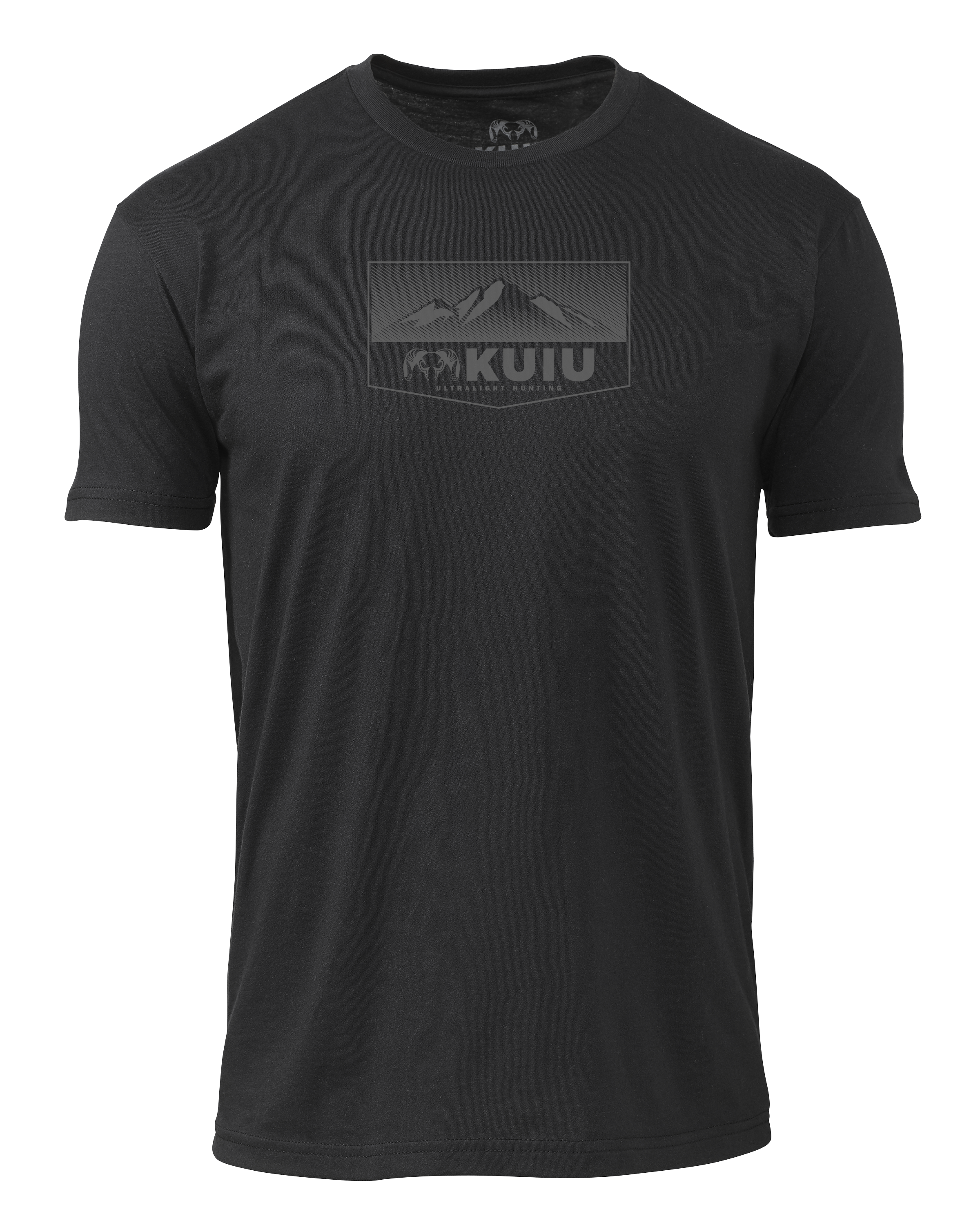 KUIU Ultralight Mountain Logo T-Shirt | Black
