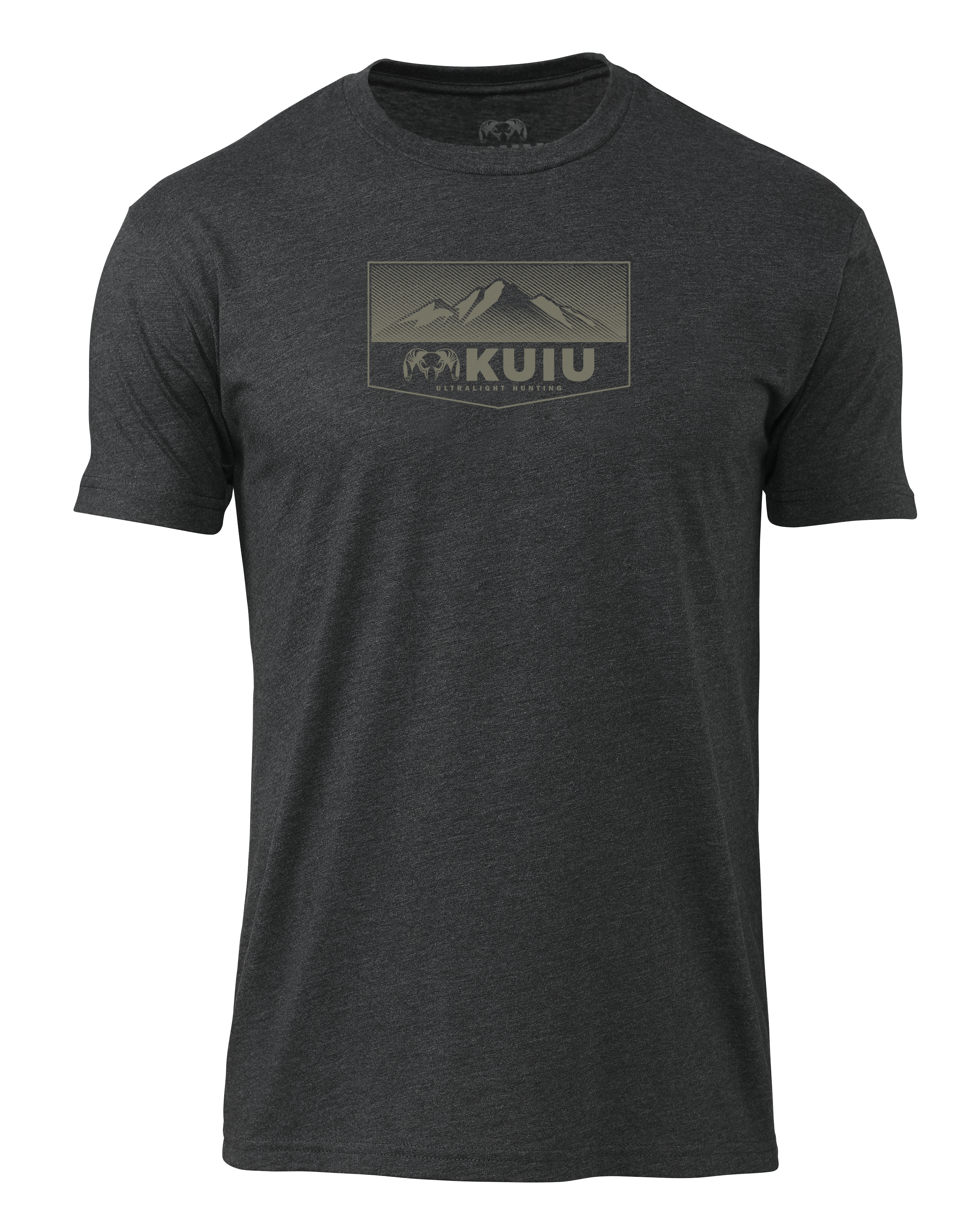 KUIU Ultralight Mountain Logo T-Shirt | Charcoal