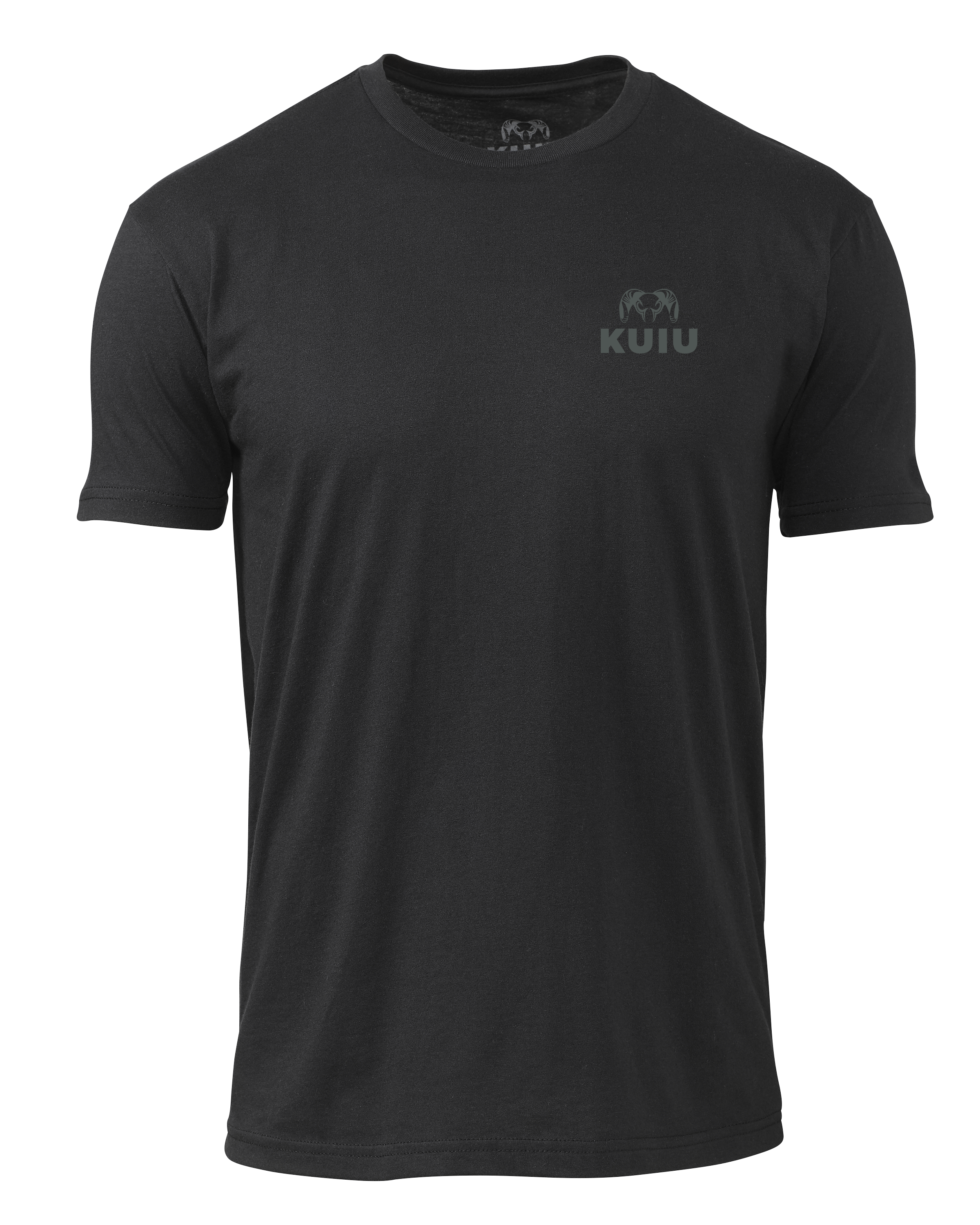 Alternative view of KUIU Vertical Flag Logo T-Shirt | Black
