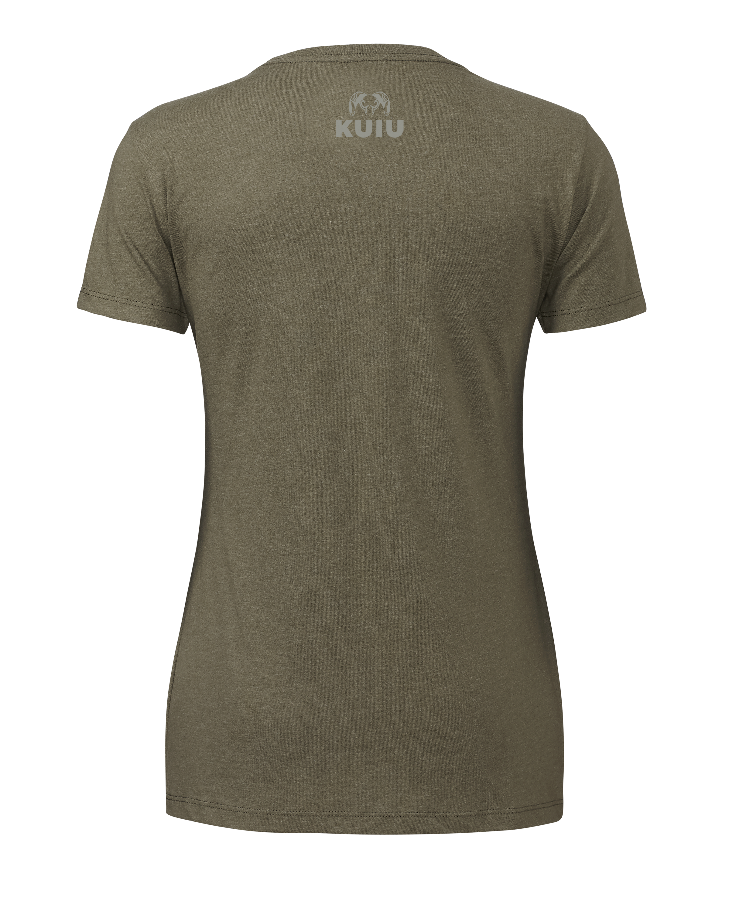 Alternative view of Women's Here to Hunt Gritstone T-Shirt | Military Green