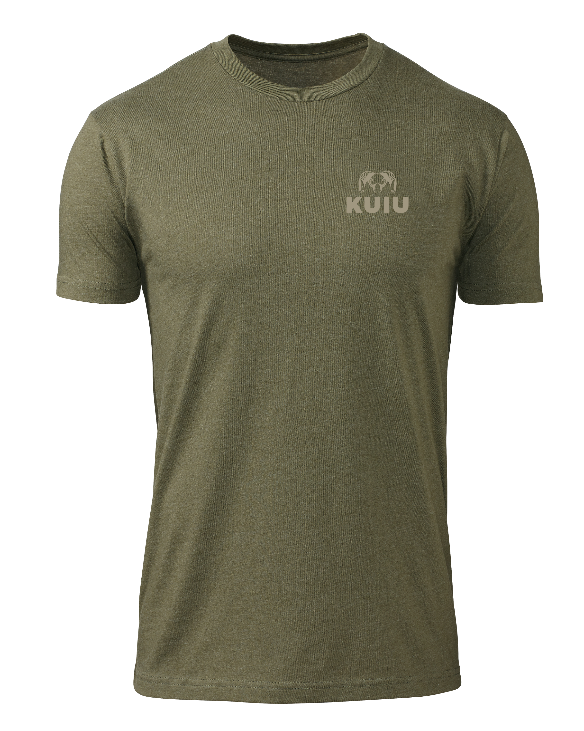 Alternative view of KUIU Here to Hunt Patch T-Shirt | Military Green
