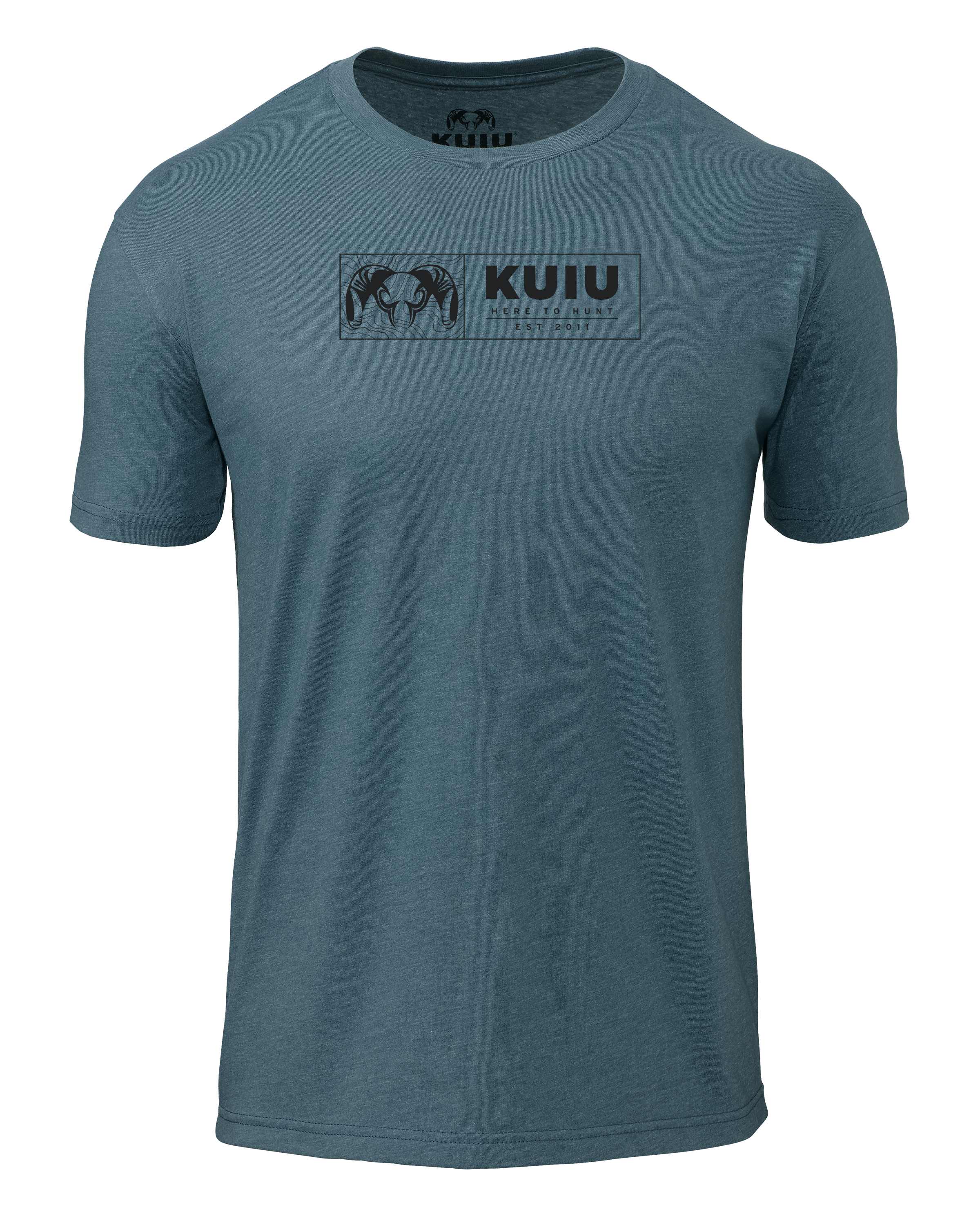 KUIU Topo Block T-Shirt | Indigo