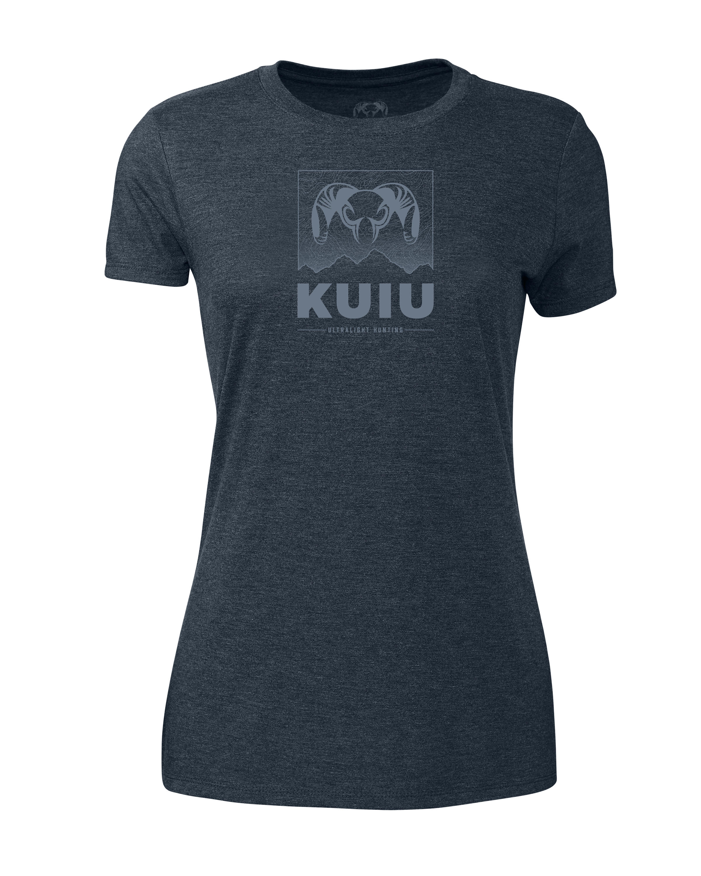 Women's Topo Mountain T-Shirt | Midnight Navy