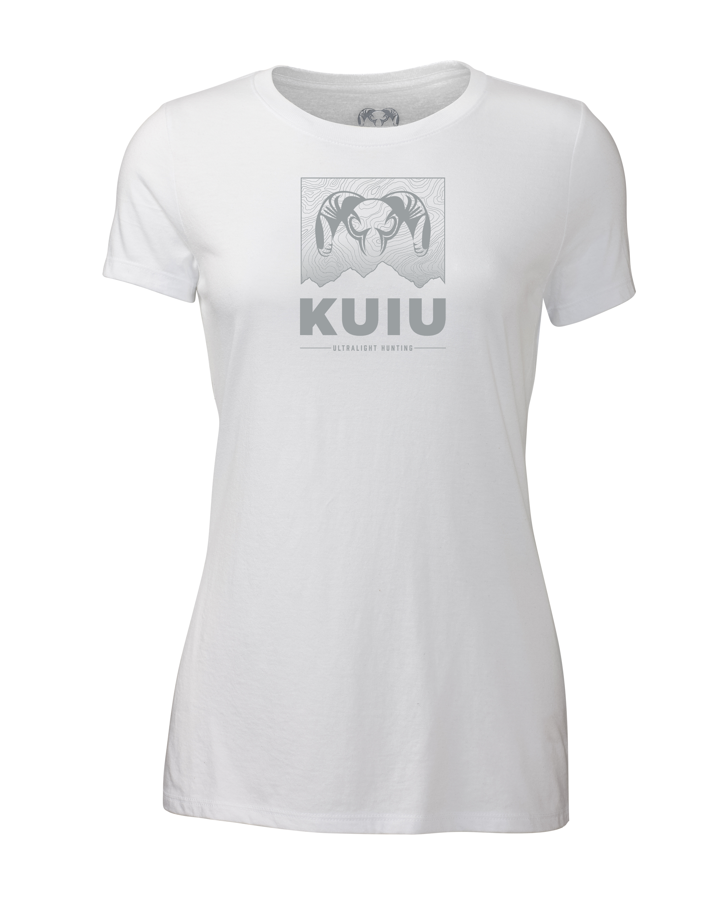 Women's Topo Mountain T-Shirt | White