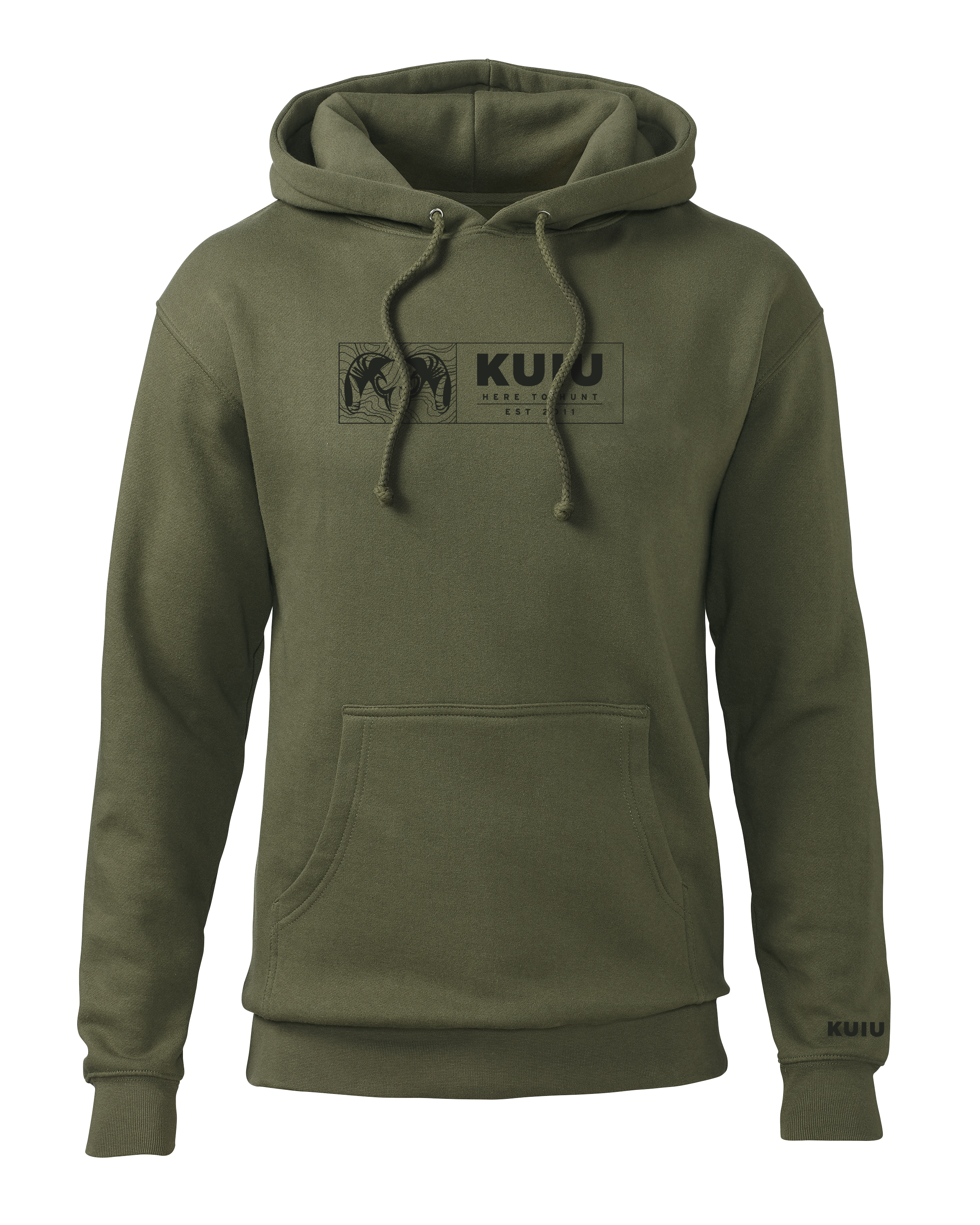 KUIU Topo Block Hoodie | Army