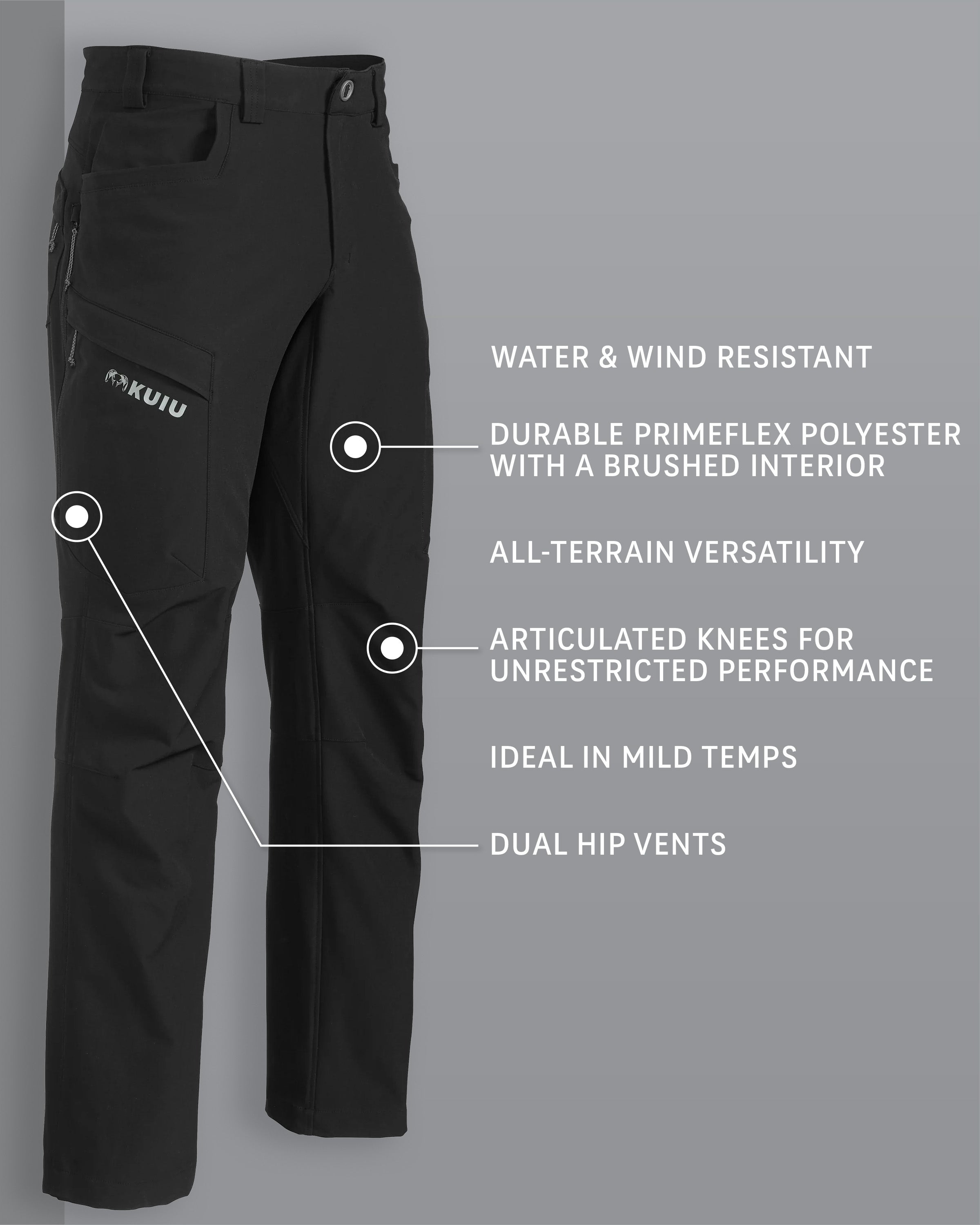 Alternative view of Attack Pant | Black