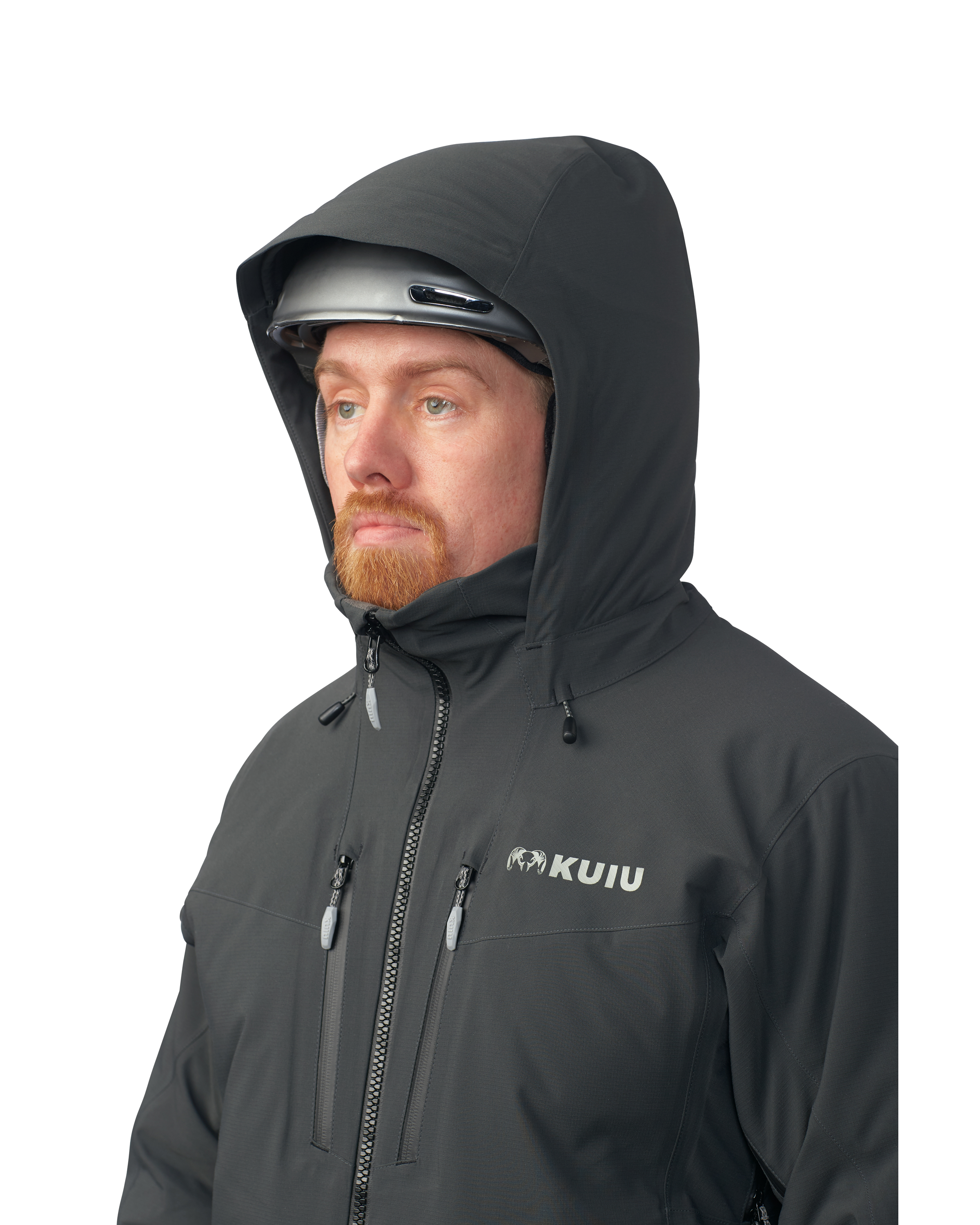 KUIU Kutana Gale Force Hooded Jacket | Gunmetal - Image 12