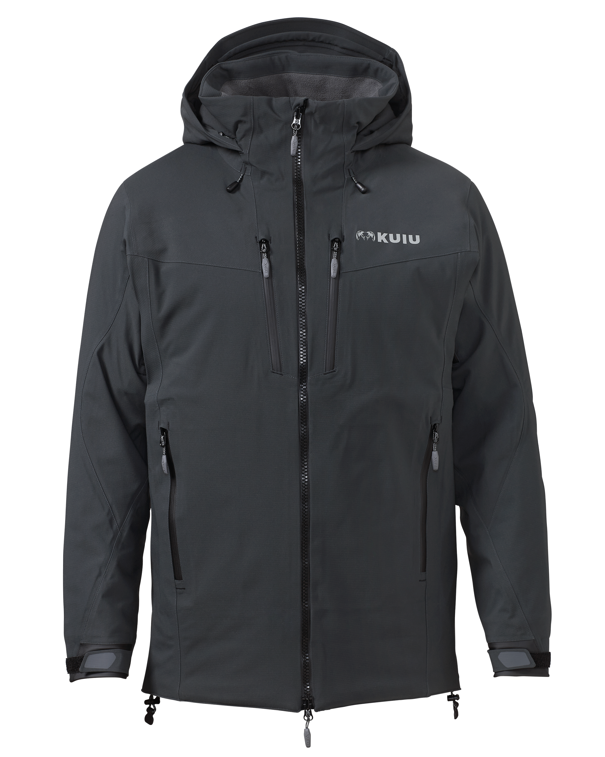 KUIU Kutana Gale Force Hooded Jacket | Gunmetal