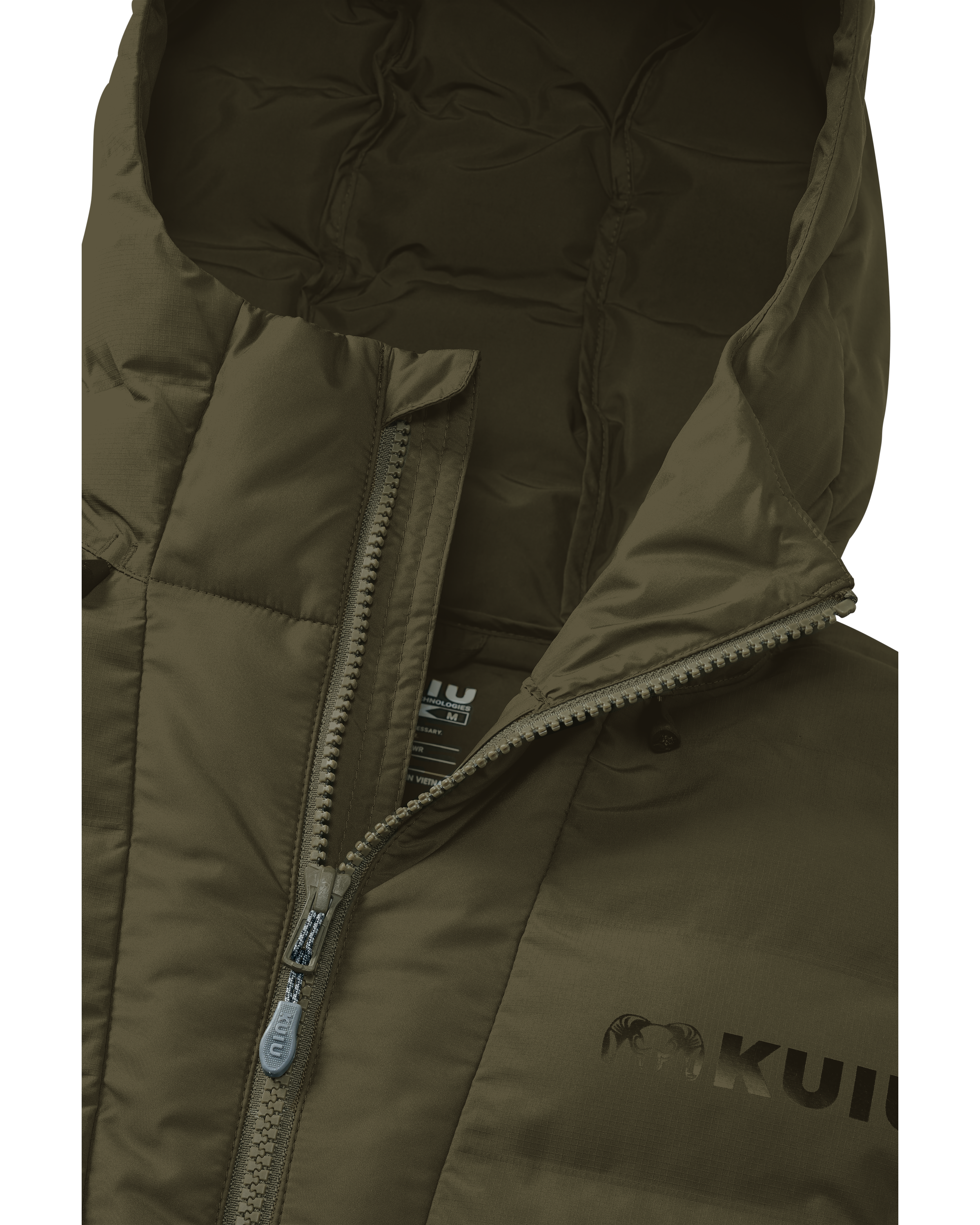 Outlet Elements Hooded Jacket | Olive - Image 3