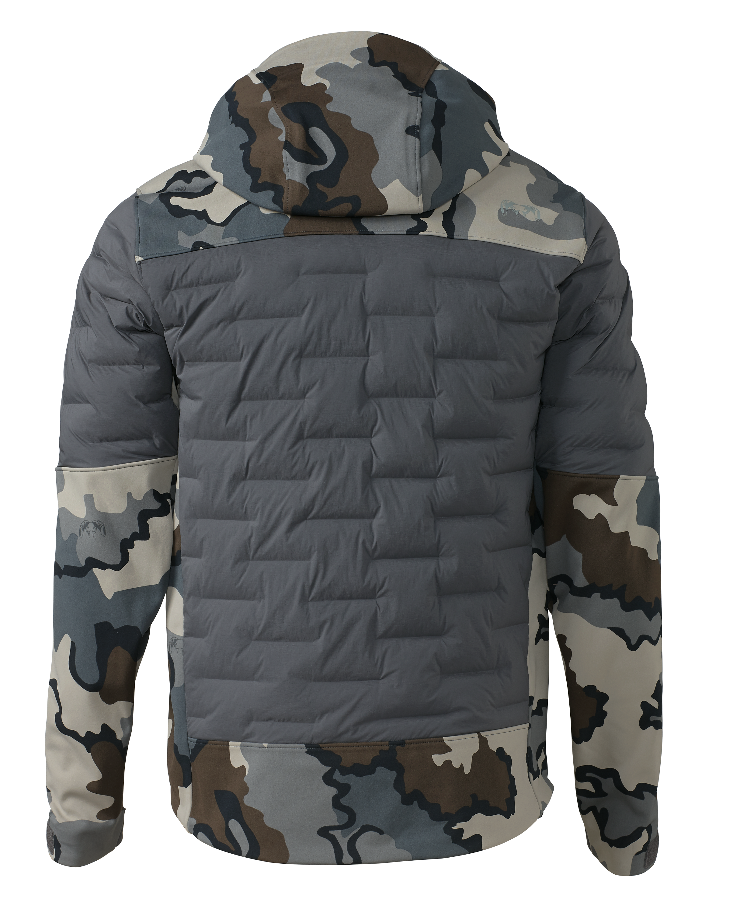 Alternative view of Axis Thermal Hybrid Hooded Jacket | Vias