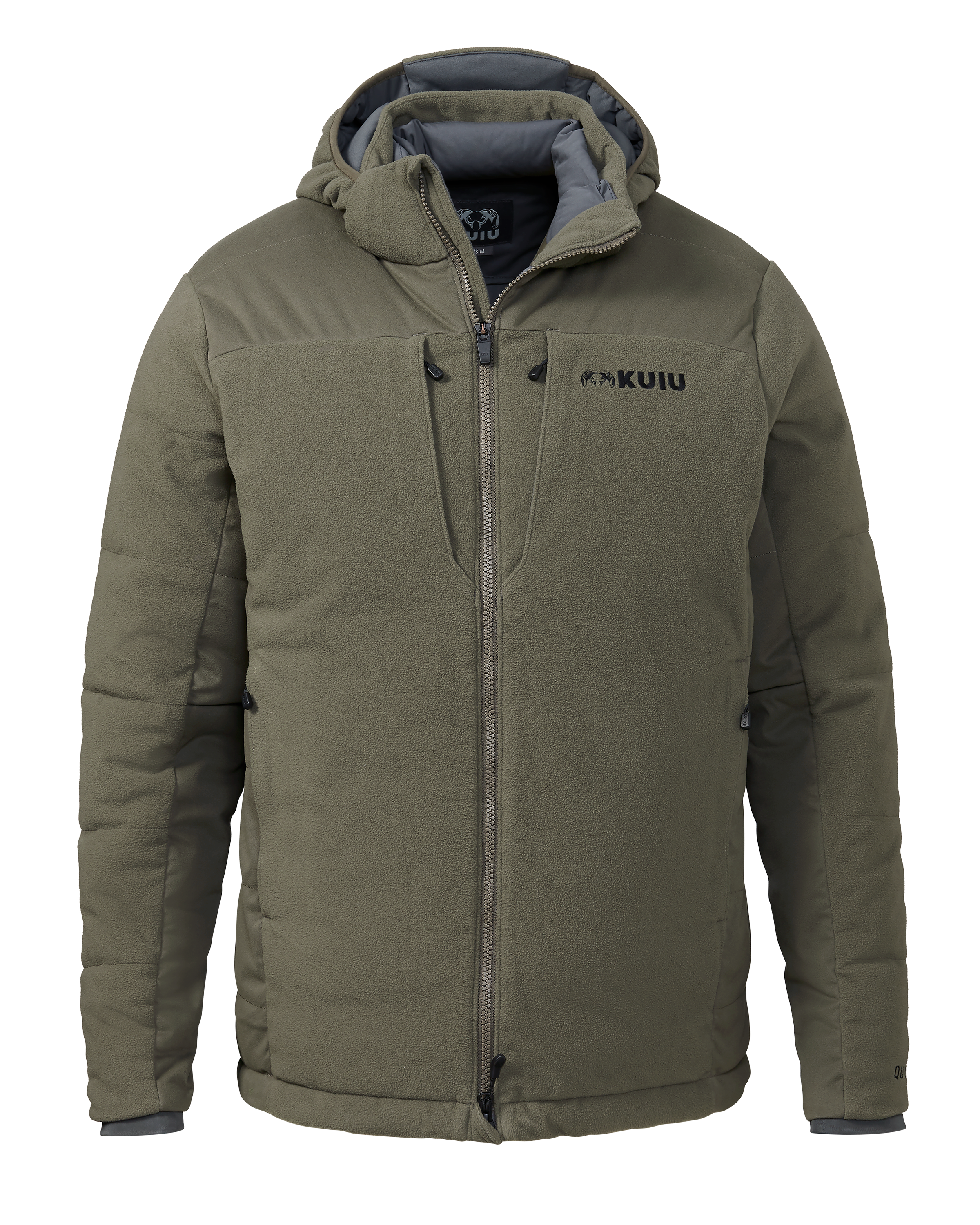Super Down Haven Hooded Jacket | Ash