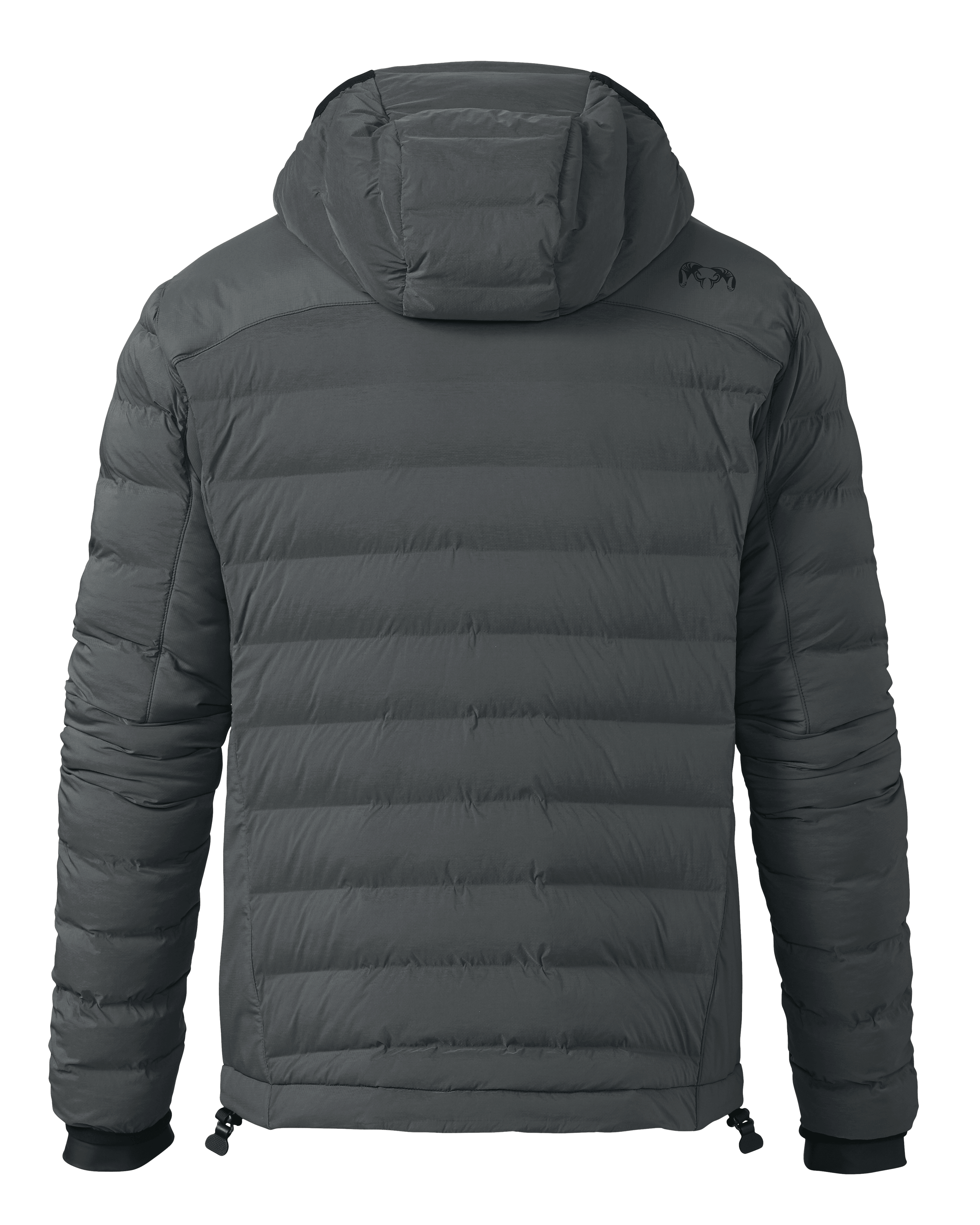 Alternative view of Outlet Flyway Insulated Hooded Jacket | Gunmetal