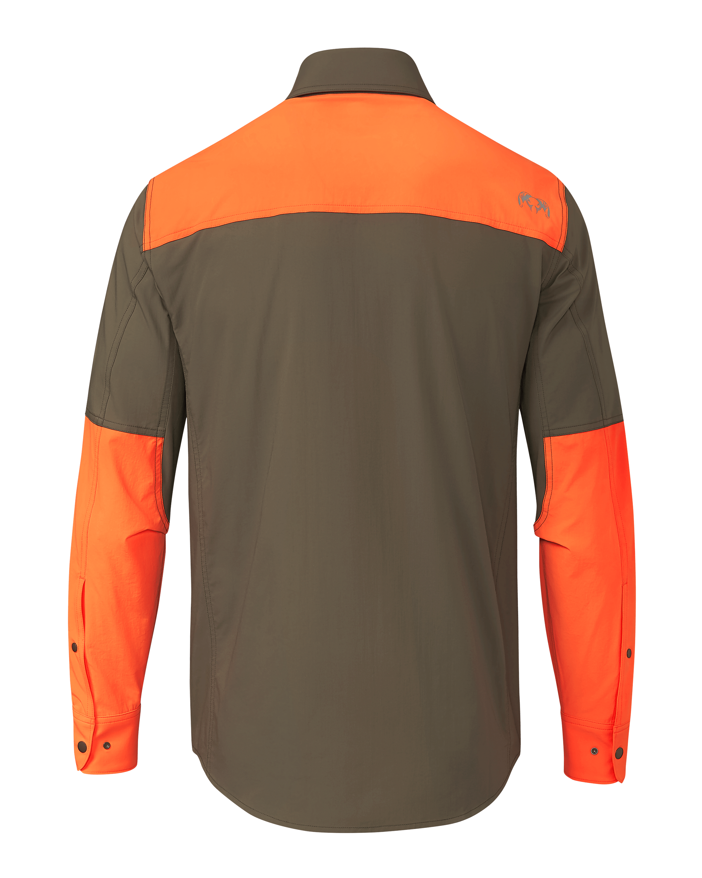 Alternative view of Upland Sporter Shirt | Major Brown/Blaze Orange