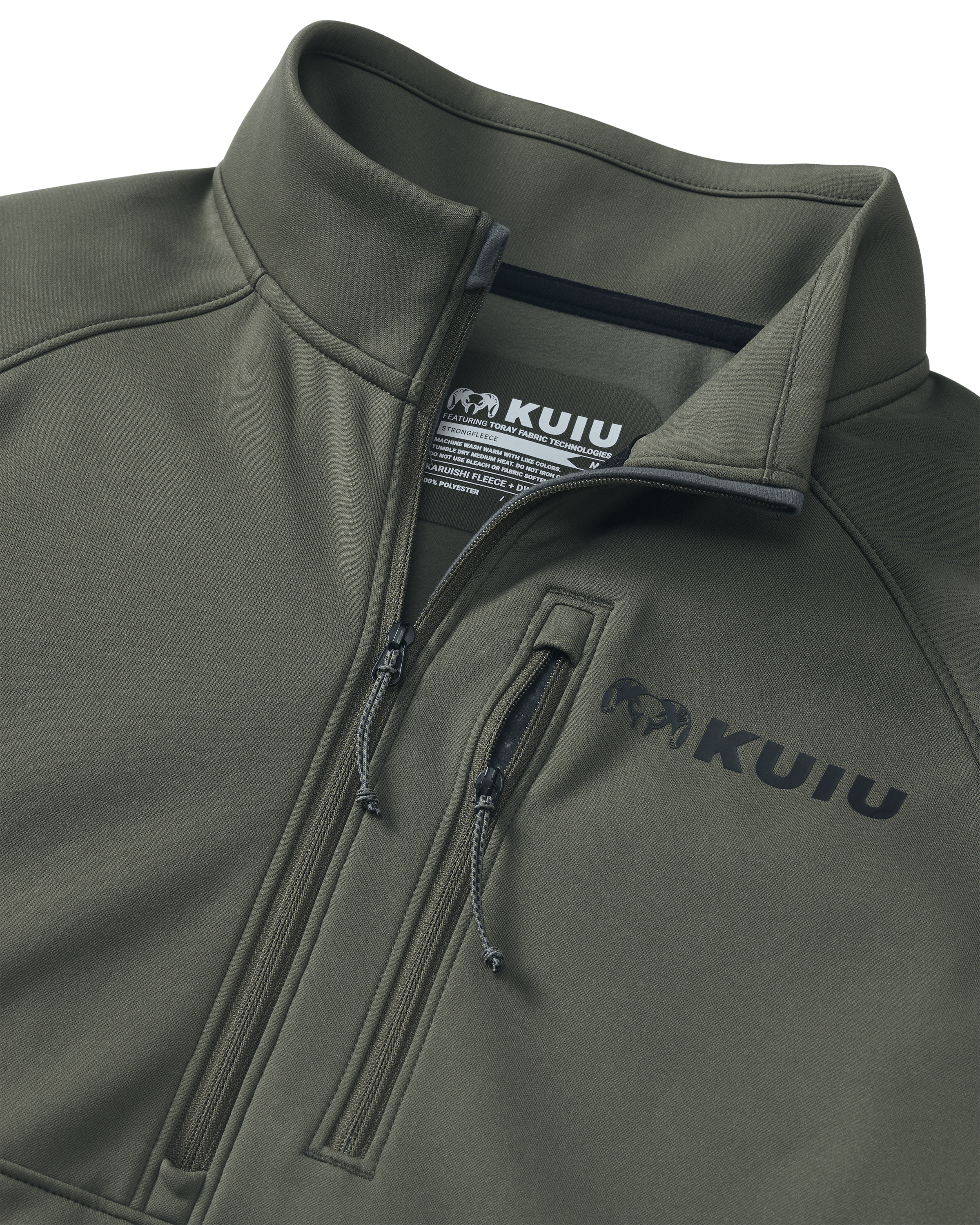 StrongFleece 190 Zip-T | Ash - Image 3
