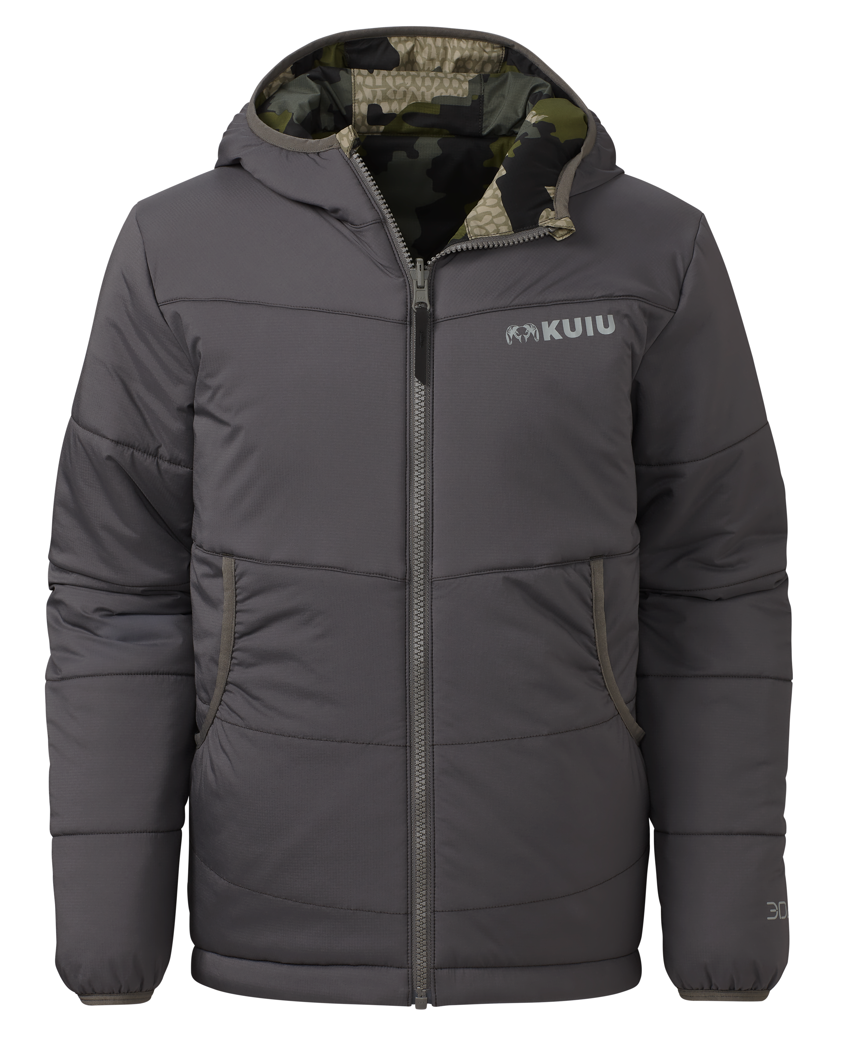 Youth Reversible Versa Jacket | Verde - Image 3