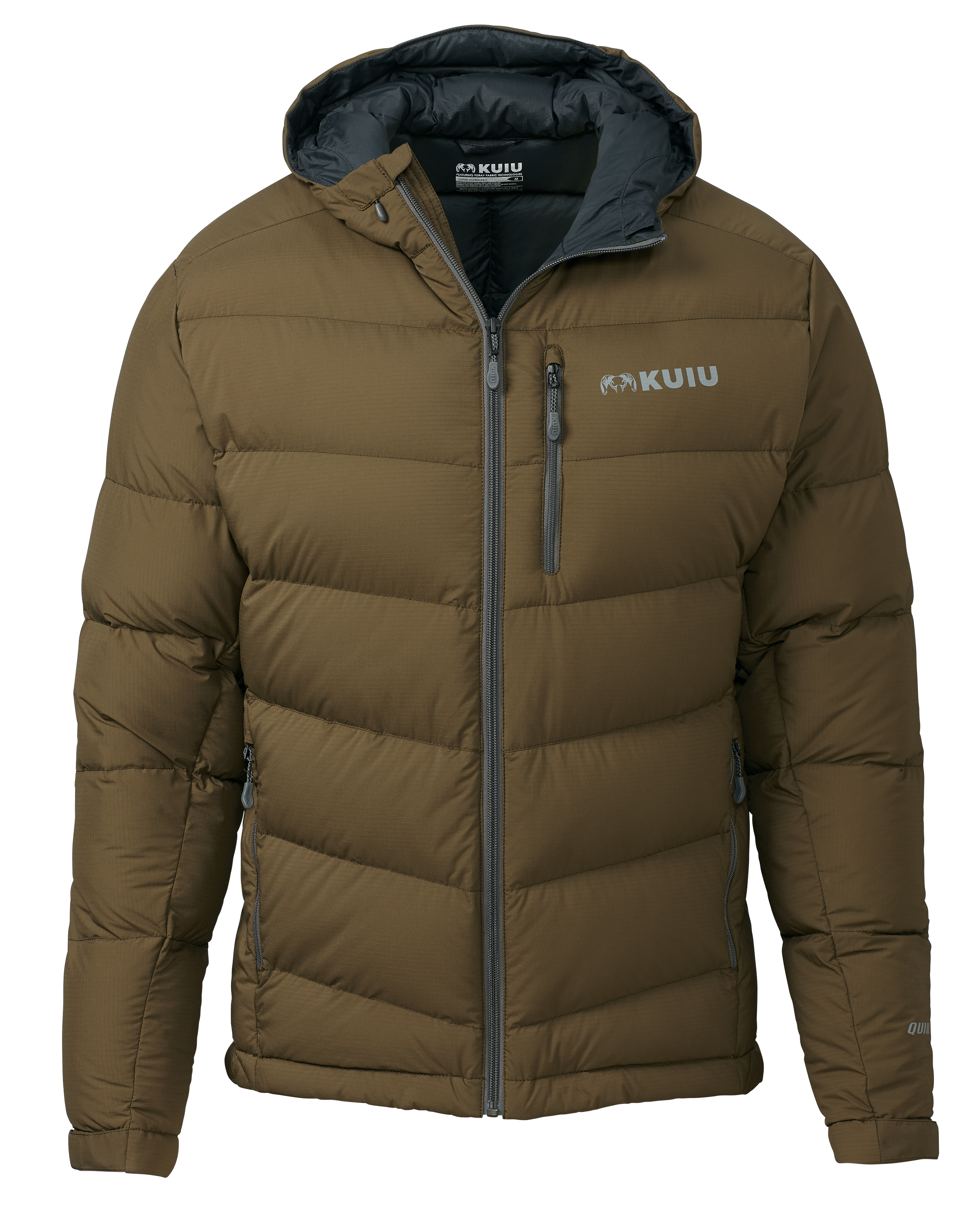 Super Down PRO Hooded Jacket | Bourbon