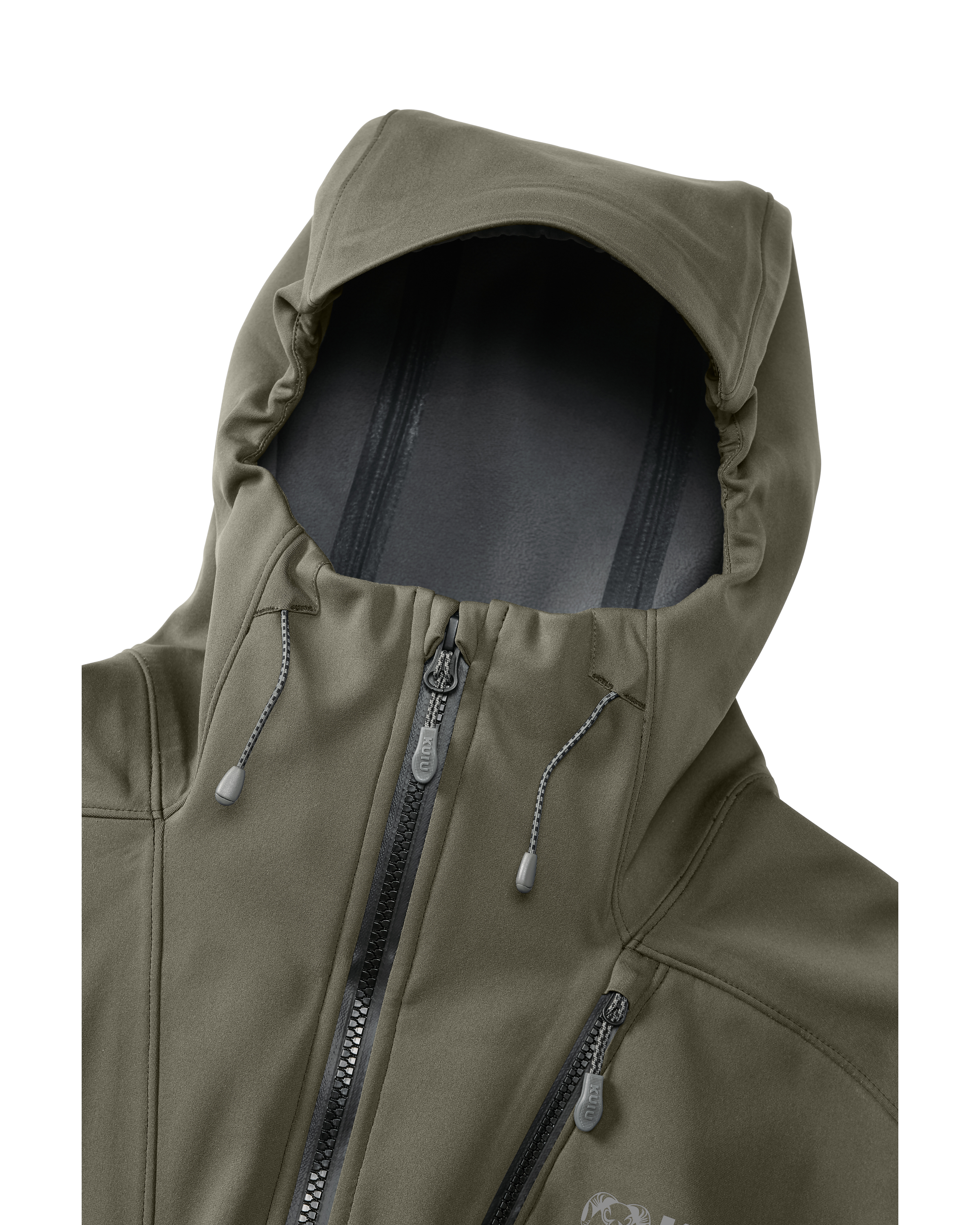 Axis Hybrid Hooded Jacket | Ash - Image 7