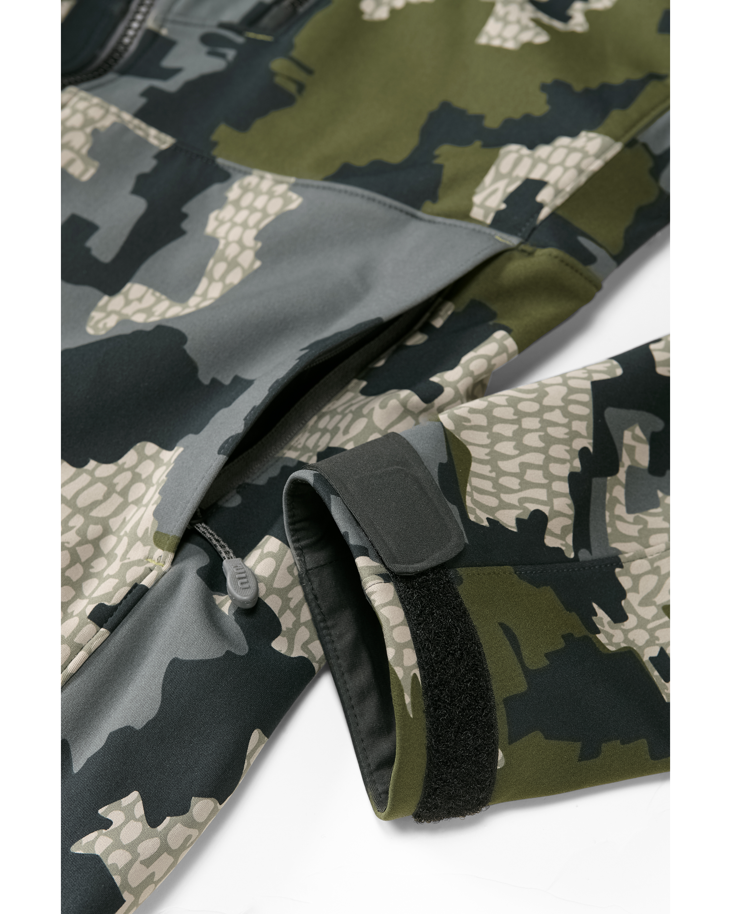 Axis Hybrid Hooded Jacket | Verde - Image 9
