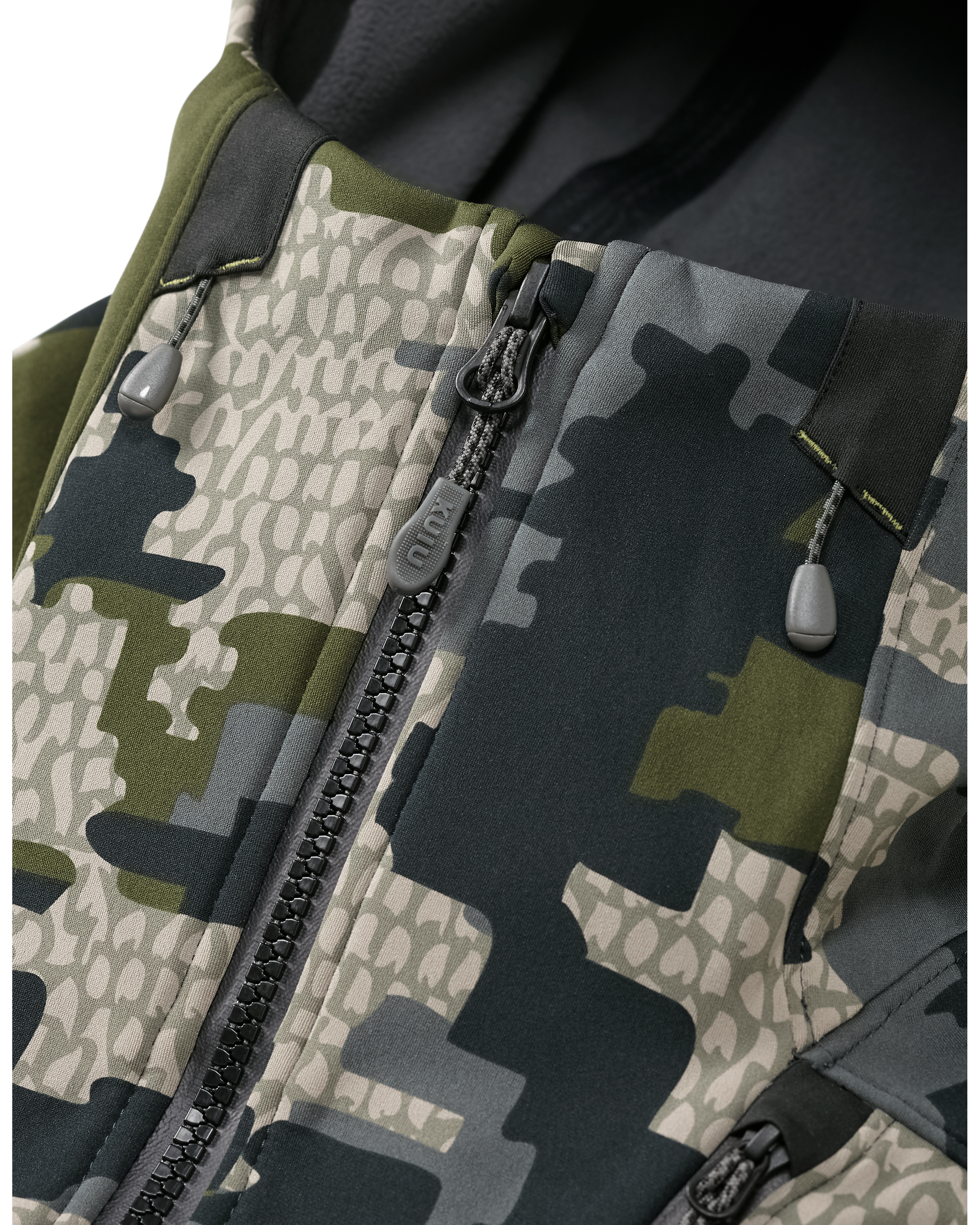 Axis Hybrid Hooded Jacket | Verde - Image 6