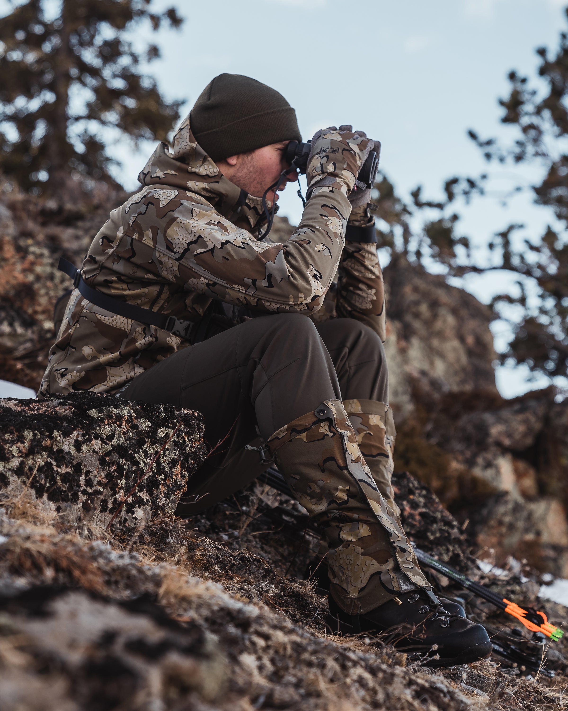 Axis Hybrid Hooded Jacket | Verde - Image 13