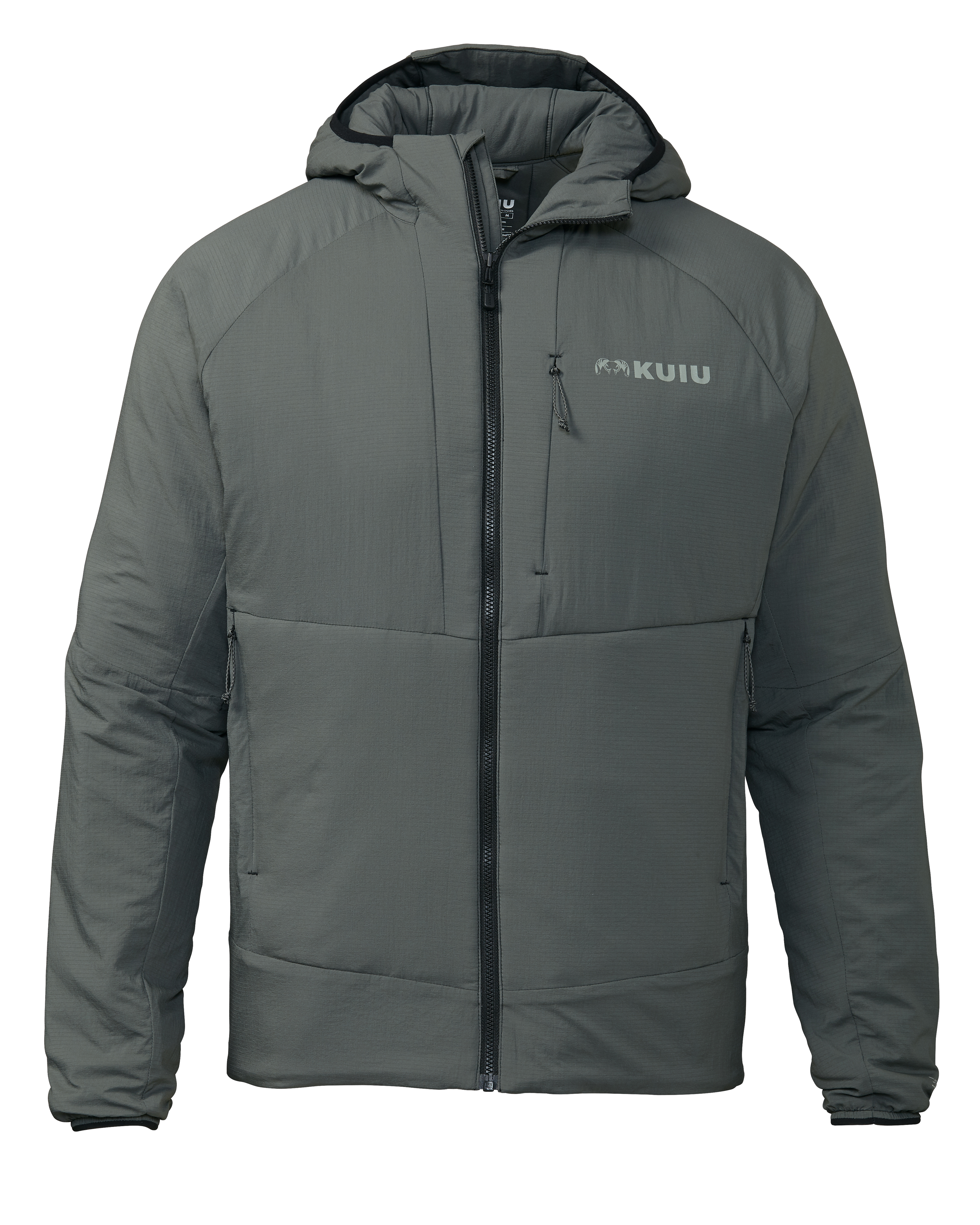 Kenai Hooded Jacket | Gunmetal