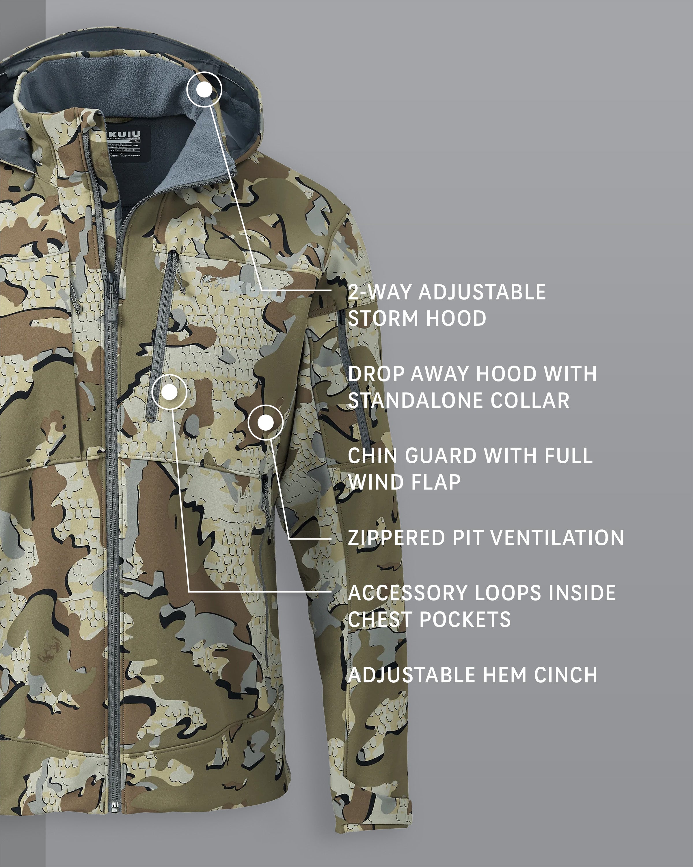 Alternative view of Guide PRO Hooded Jacket | Valo