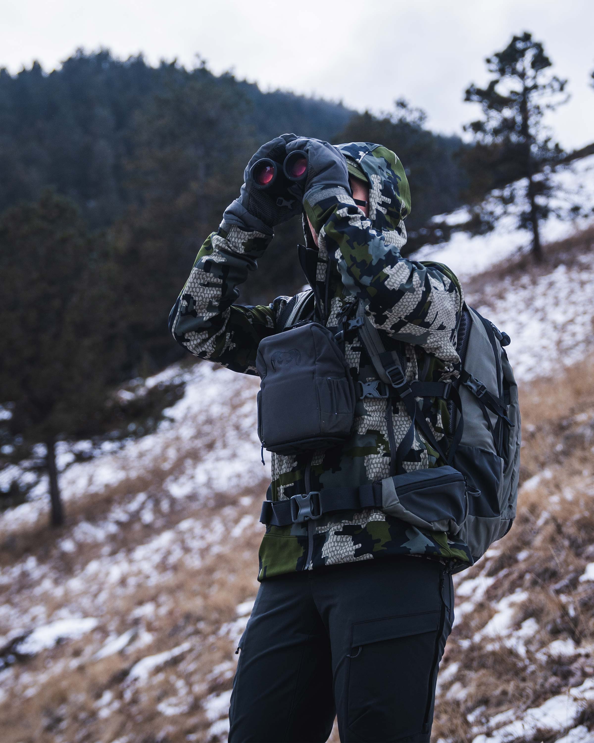 Women's Guide PRO Hooded Jacket | Black - Image 8