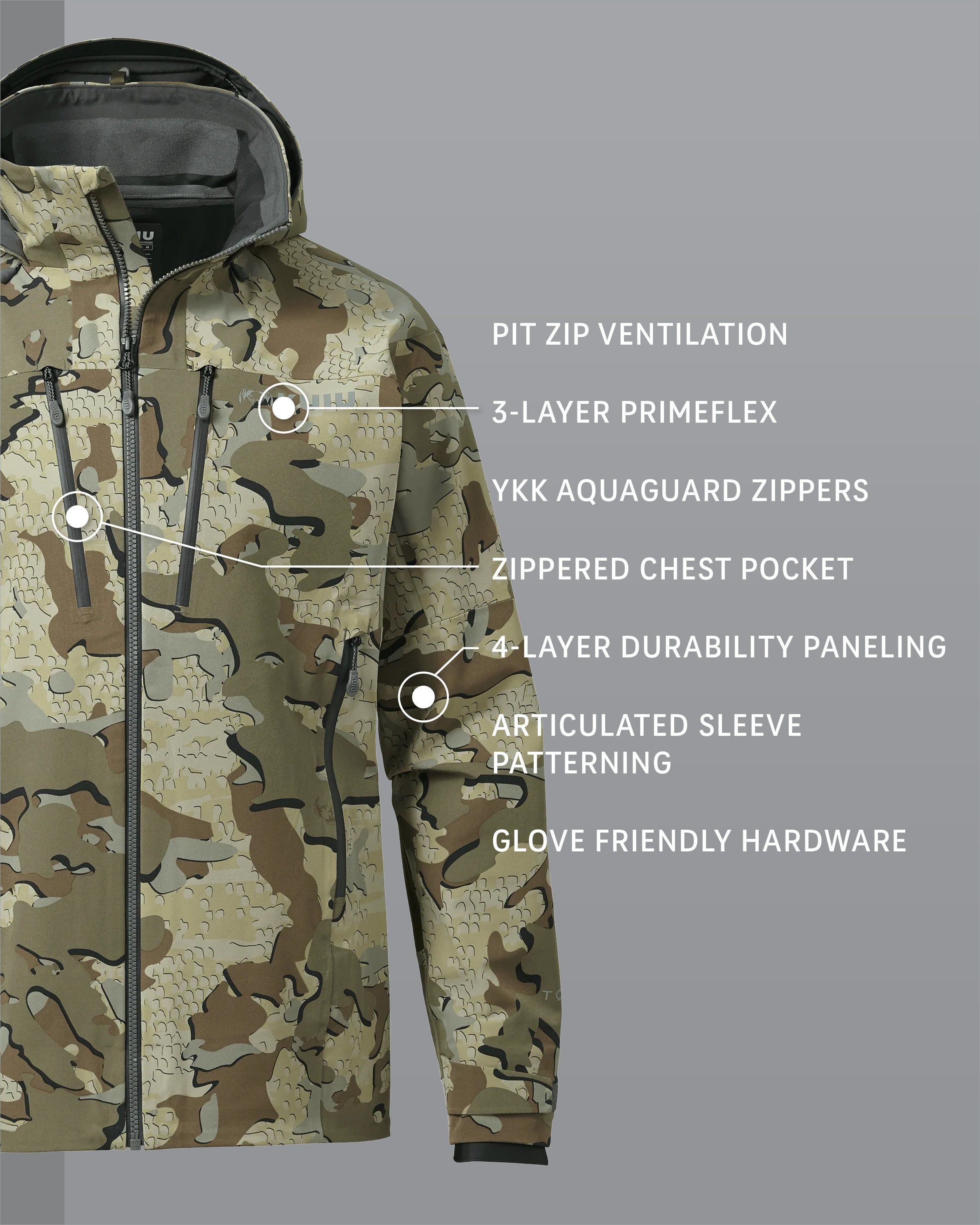 Alternative view of Yukon TR Rain Jacket | Valo