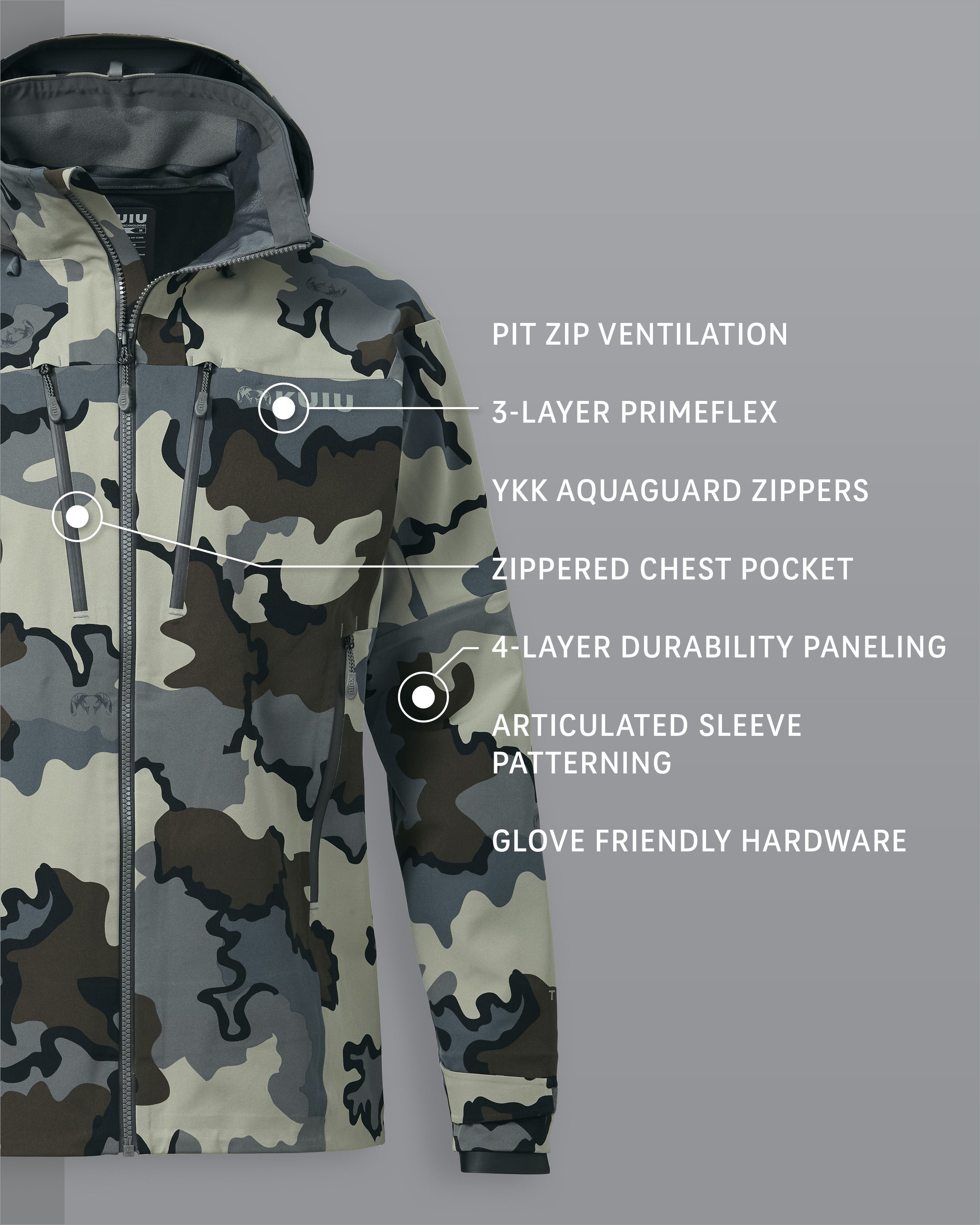 Alternative view of Yukon TR Rain Jacket | Vias