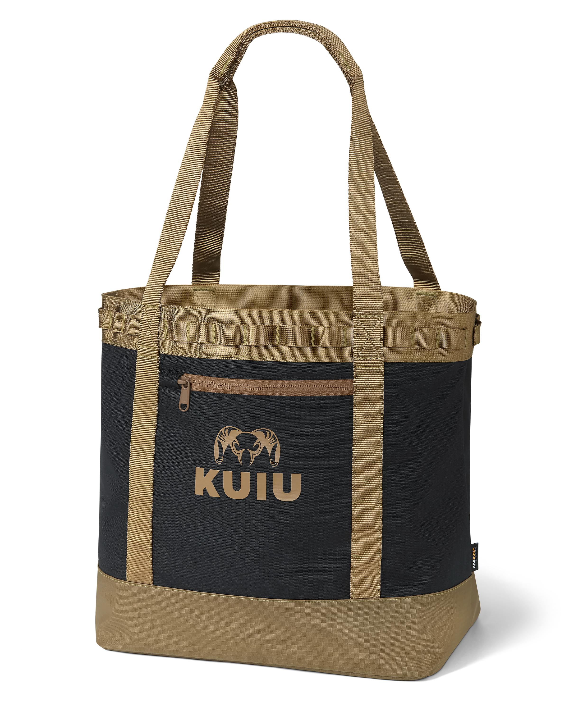 KUIU CORDURA 1850 Tote Bag | Black/Brown