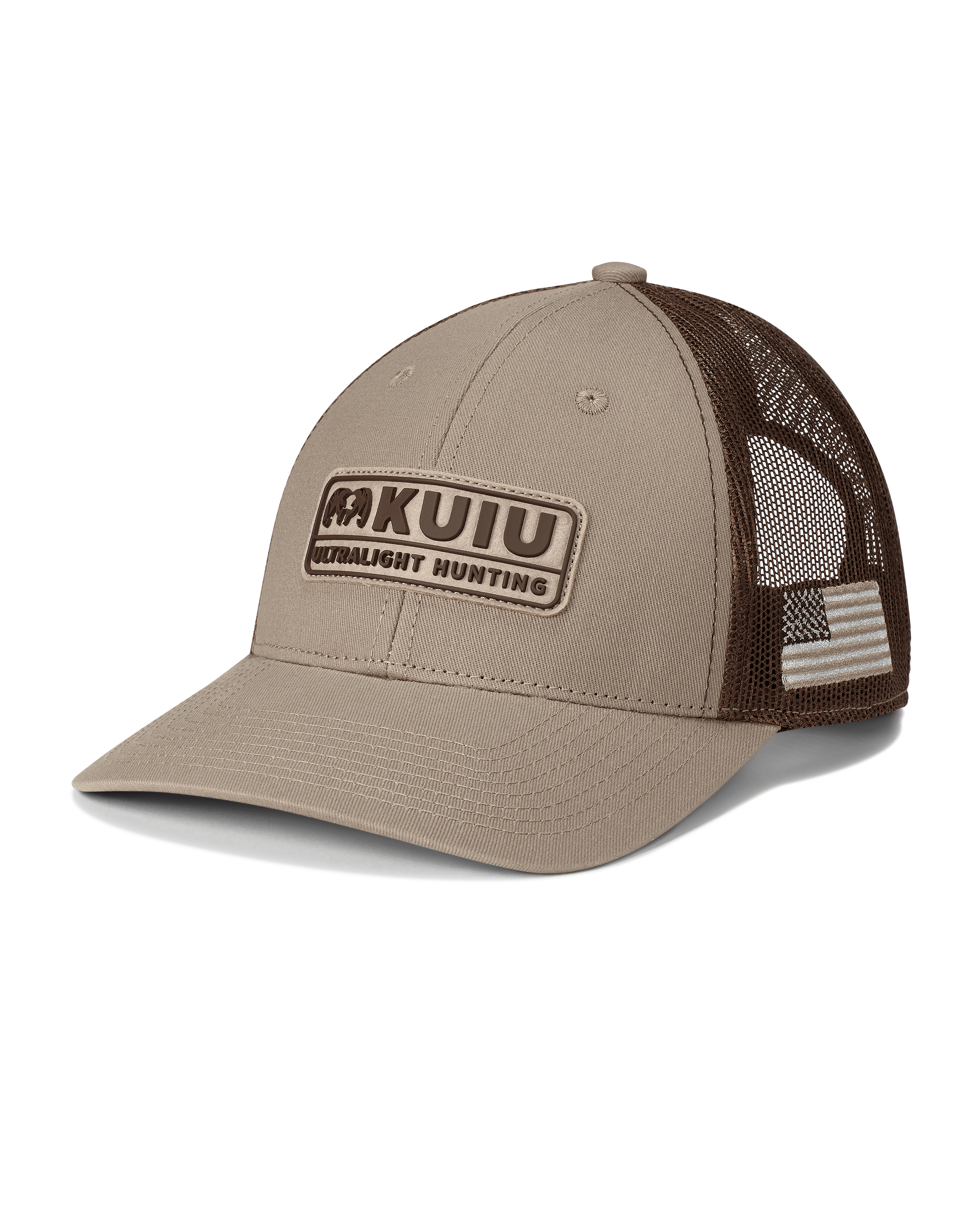 KUIU Ultralight Hunting Patch Hat | Khaki/Brown