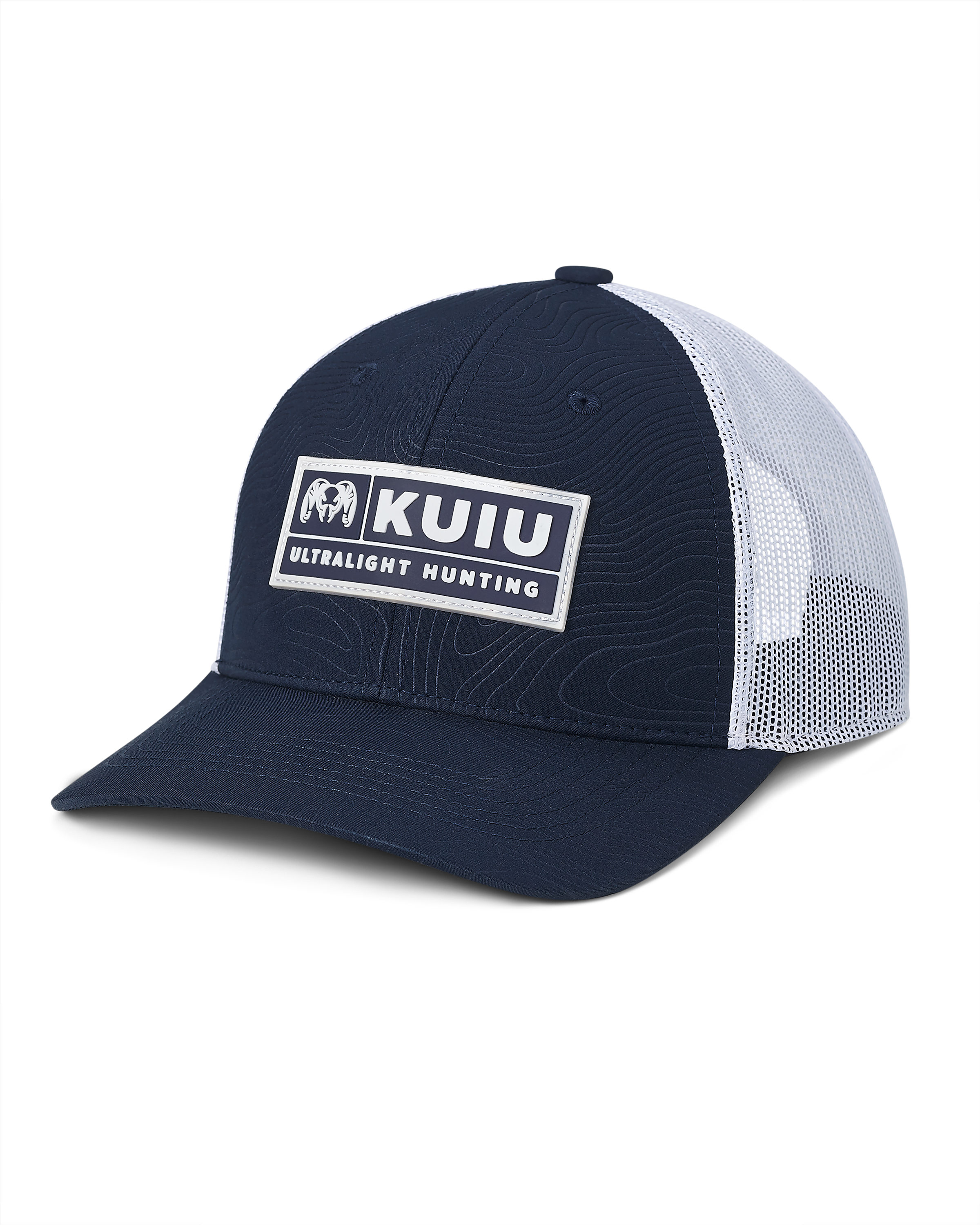 KUIU Topo Patch Hat | Navy/White