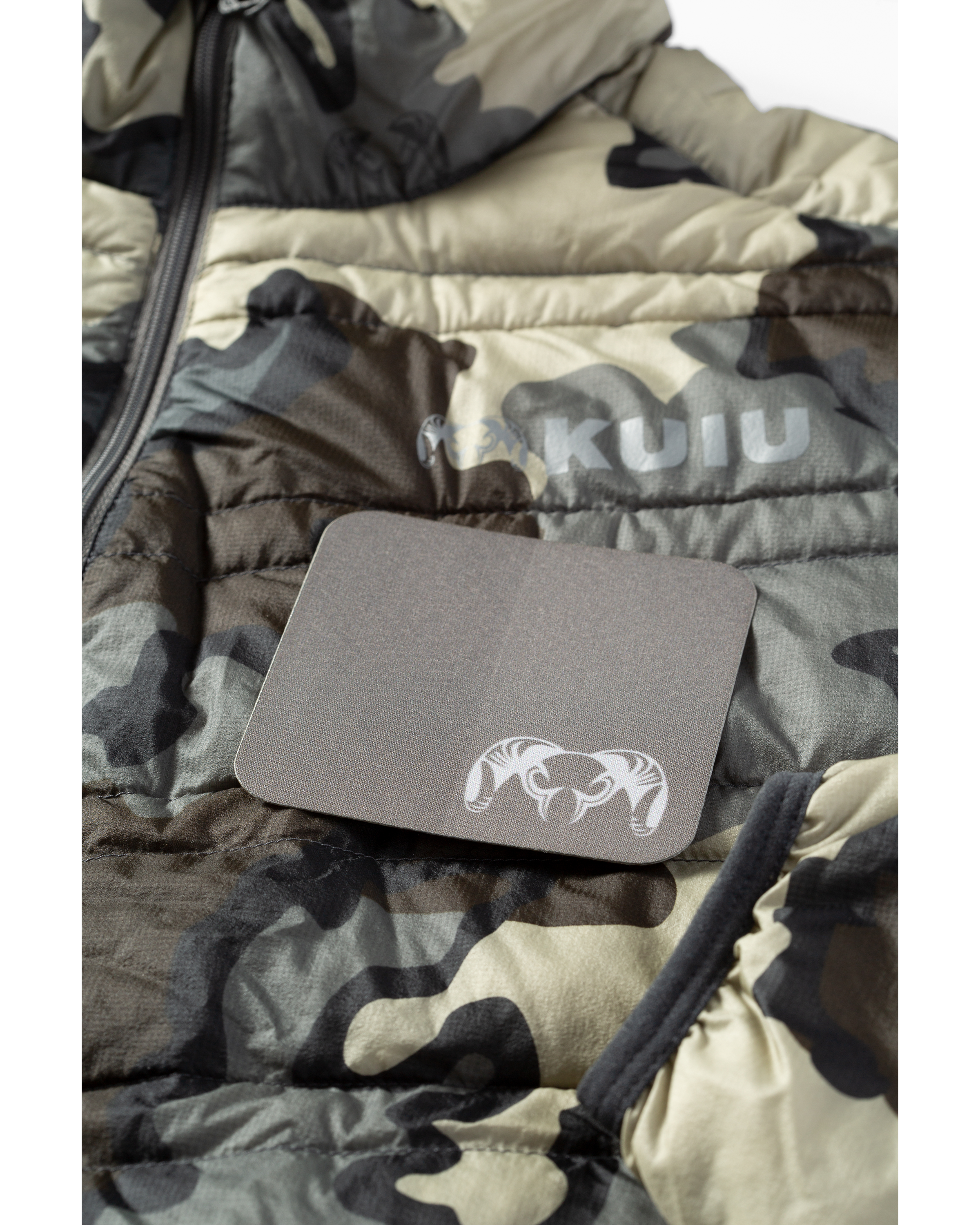 Alternative view of KUIU Noso Patch | Gunmetal