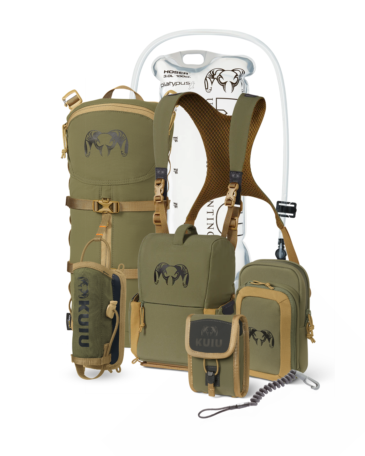 PRO G3 Bino Field Ready Set | Evergreen