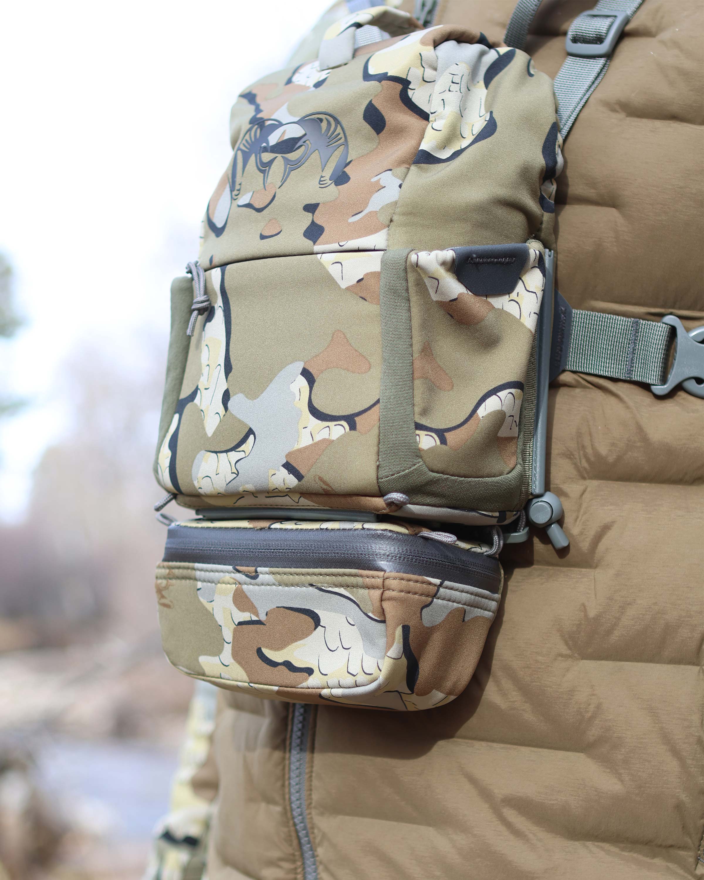 PRO G3 Bino Harness Accessory Pocket | Verde - Image 4