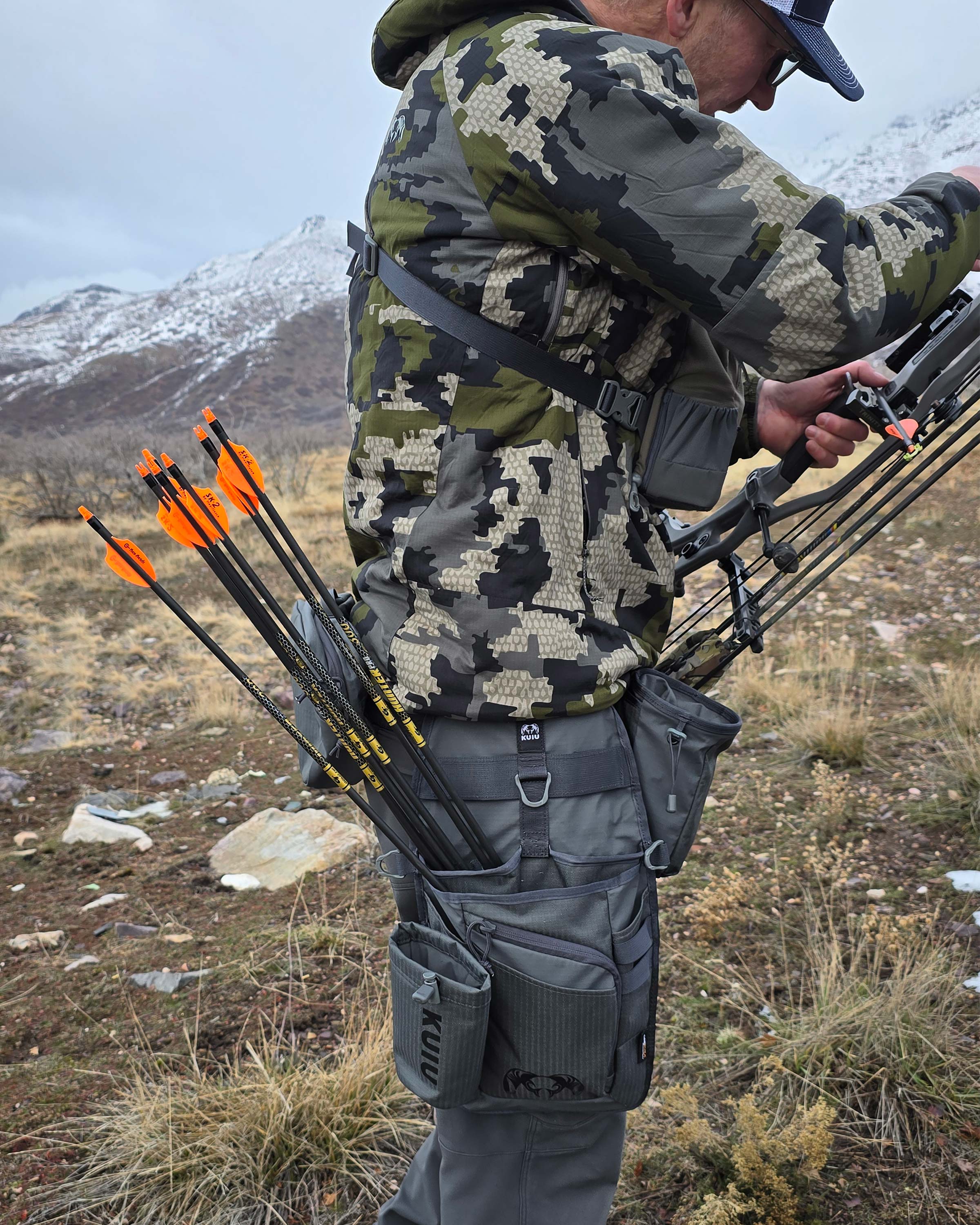 Archery Hip Quiver | Black - Image 9