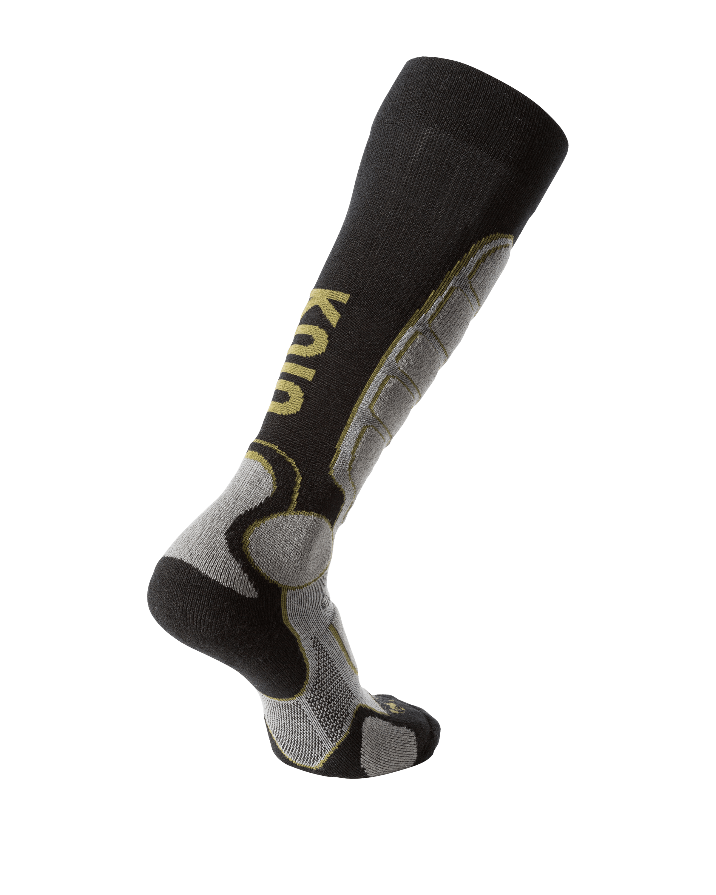 Alternative view of ULTRA Merino Over-the-Calf Sock | Grey Green