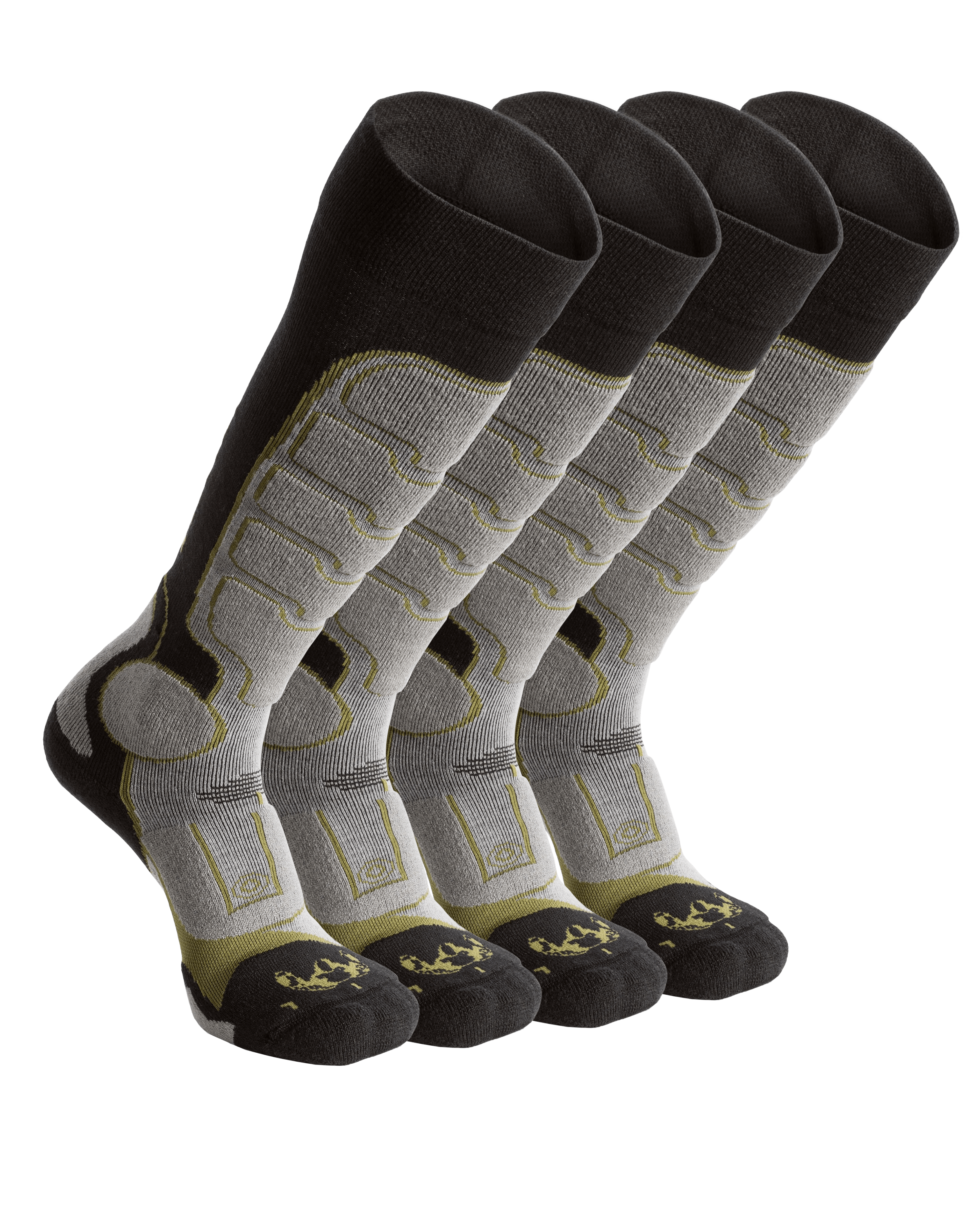 ULTRA Merino Over-the-Calf Sock 4-Pair Pack | Grey Green