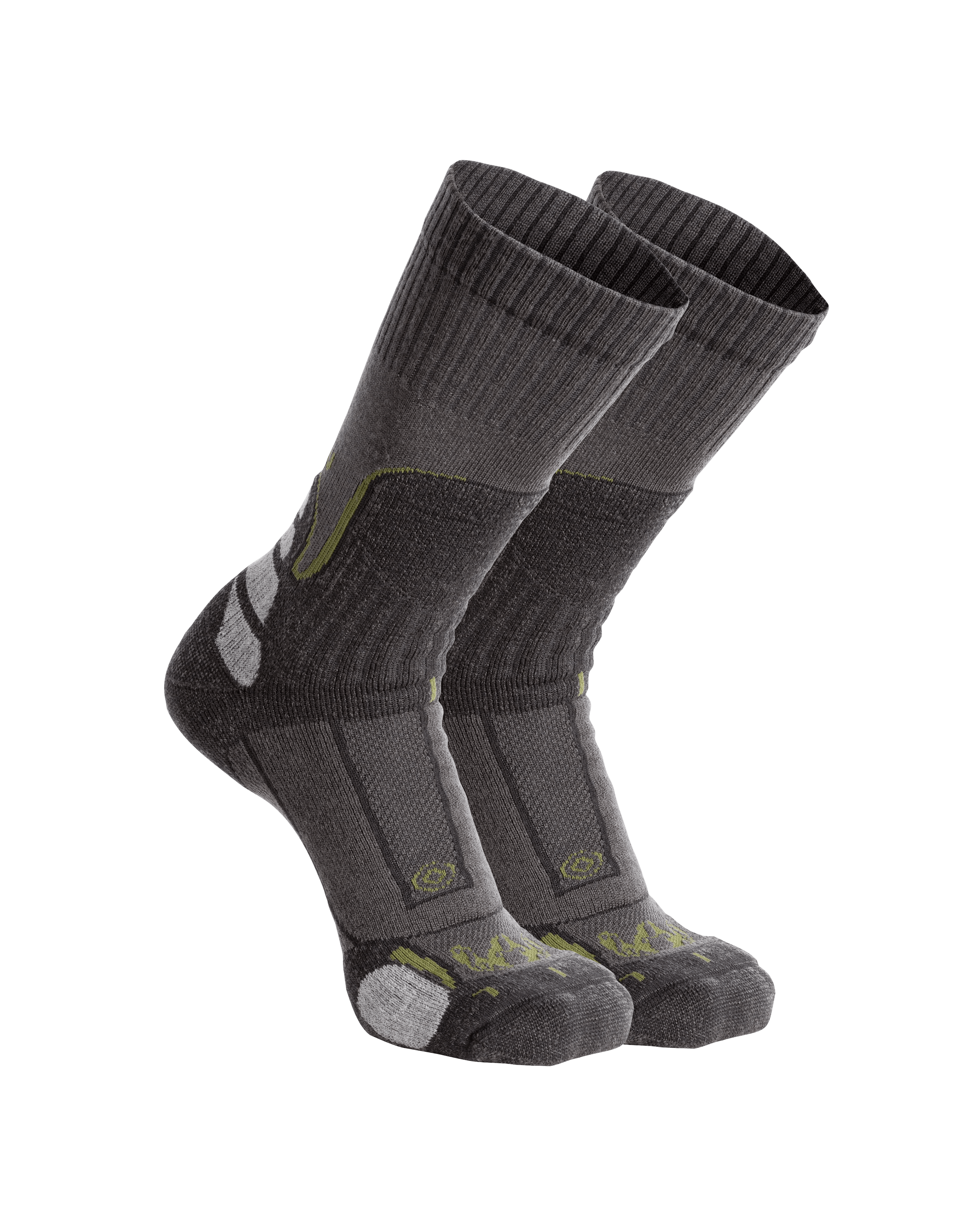 ULTRA Merino Midweight Mountain Sock 2-Pair Pack | Grey Green
