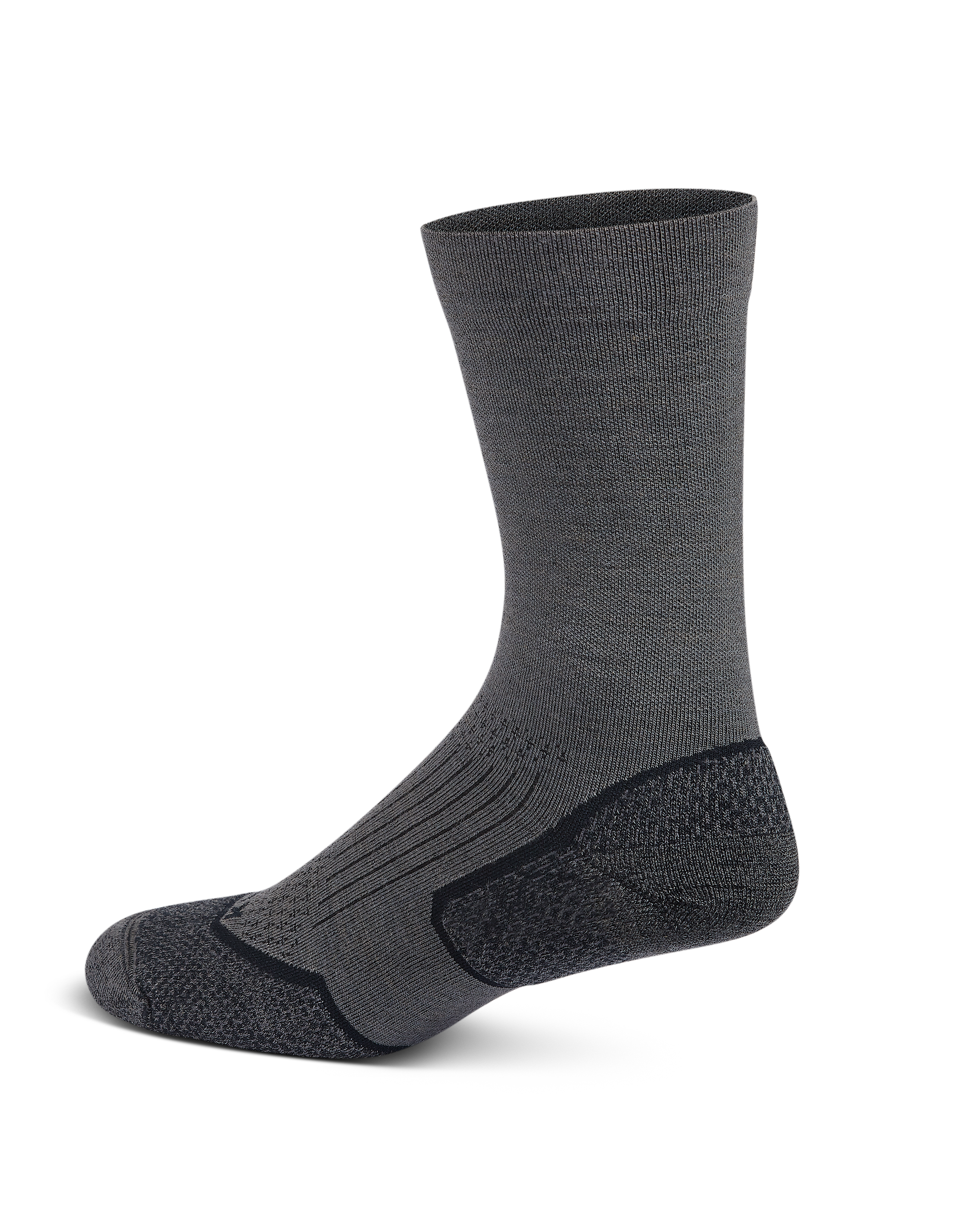 Alternative view of Merino 200N Lightweight Sock | Gunmetal