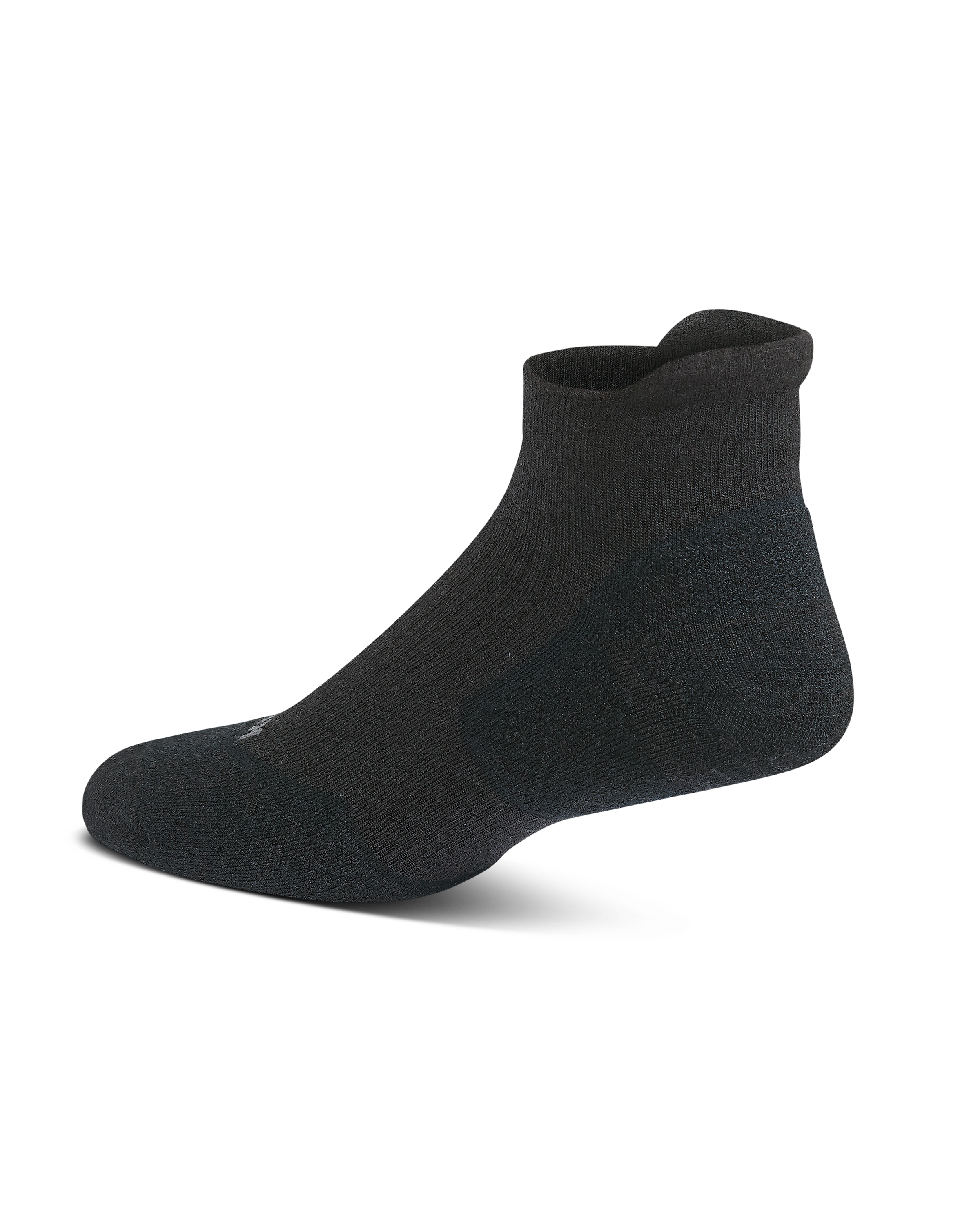 Alternative view of Merino 200N Lightweight Ankle Sock | Black