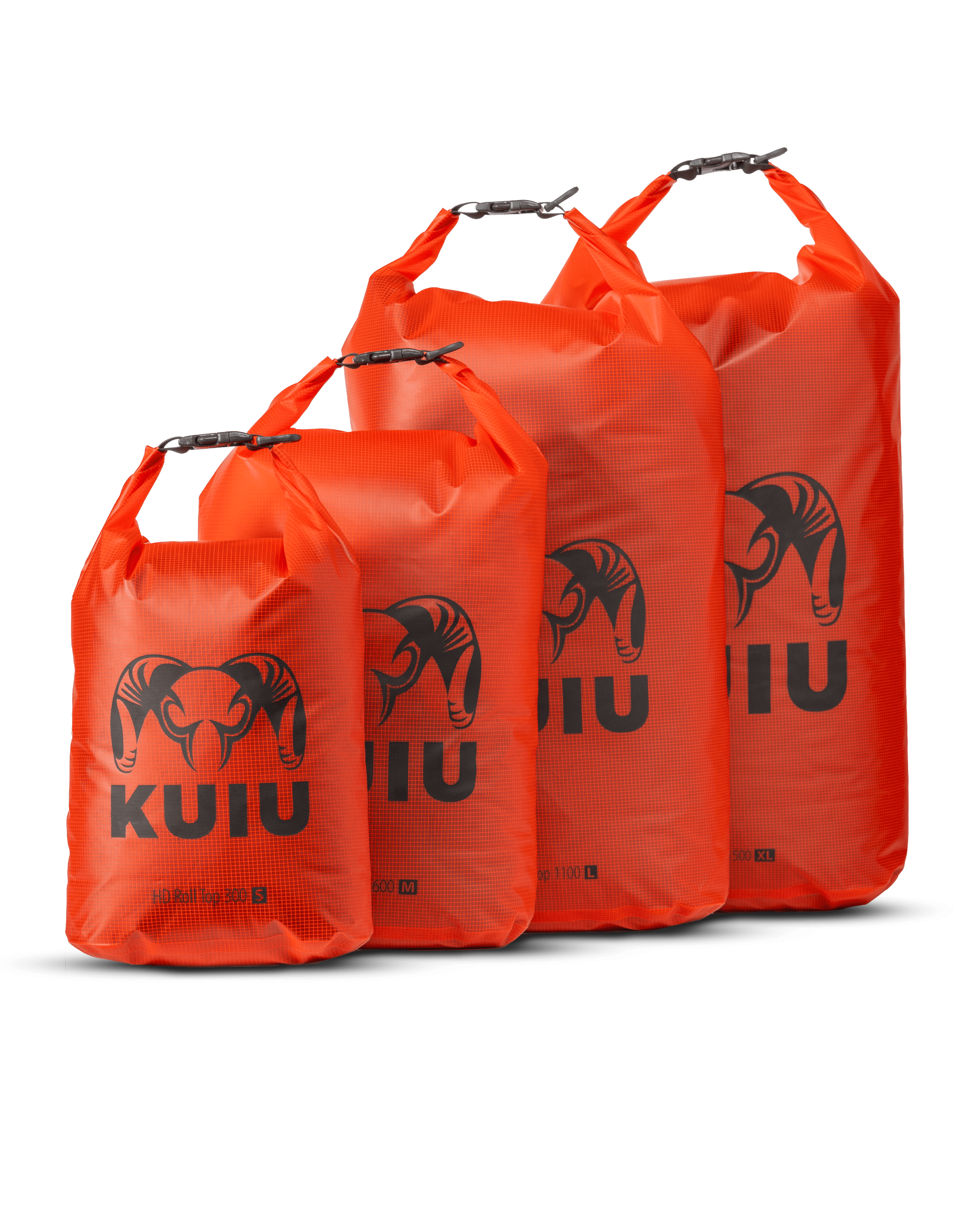 Alternative view of HD Roll Top Dry Bags | Blaze Orange